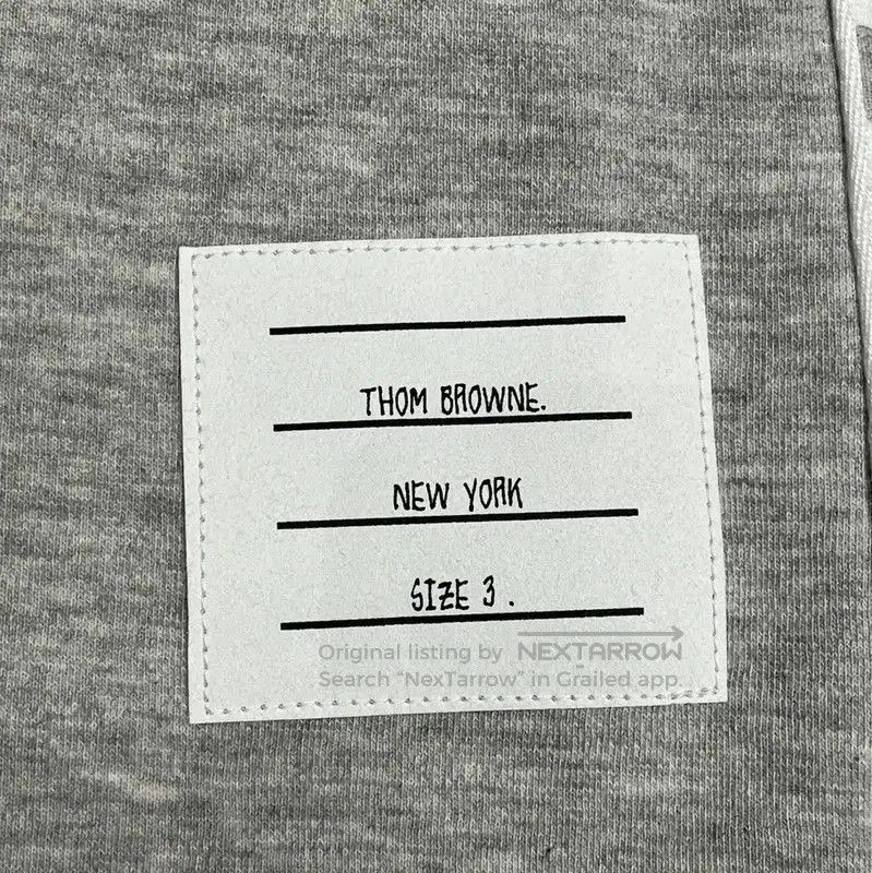 Thom Browne Thom Browne Men's Gray Cotton Stripe Shorts . Size US 34 / EU 50 - 4 Thumbnail
