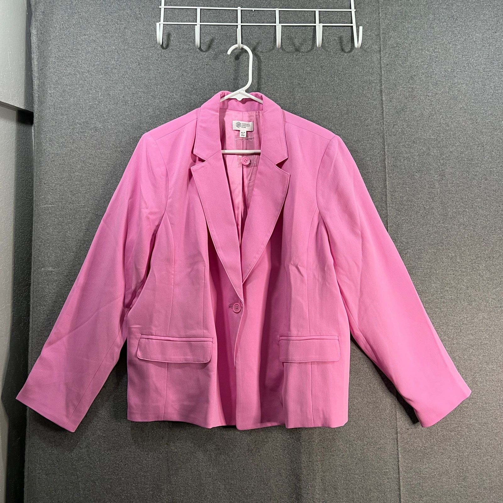 Other Candace Cameron Bure Petite Blazer Neon Pink Petite X-Large Size XL / US 12-14 / IT 48-50 - 1 Thumbnail