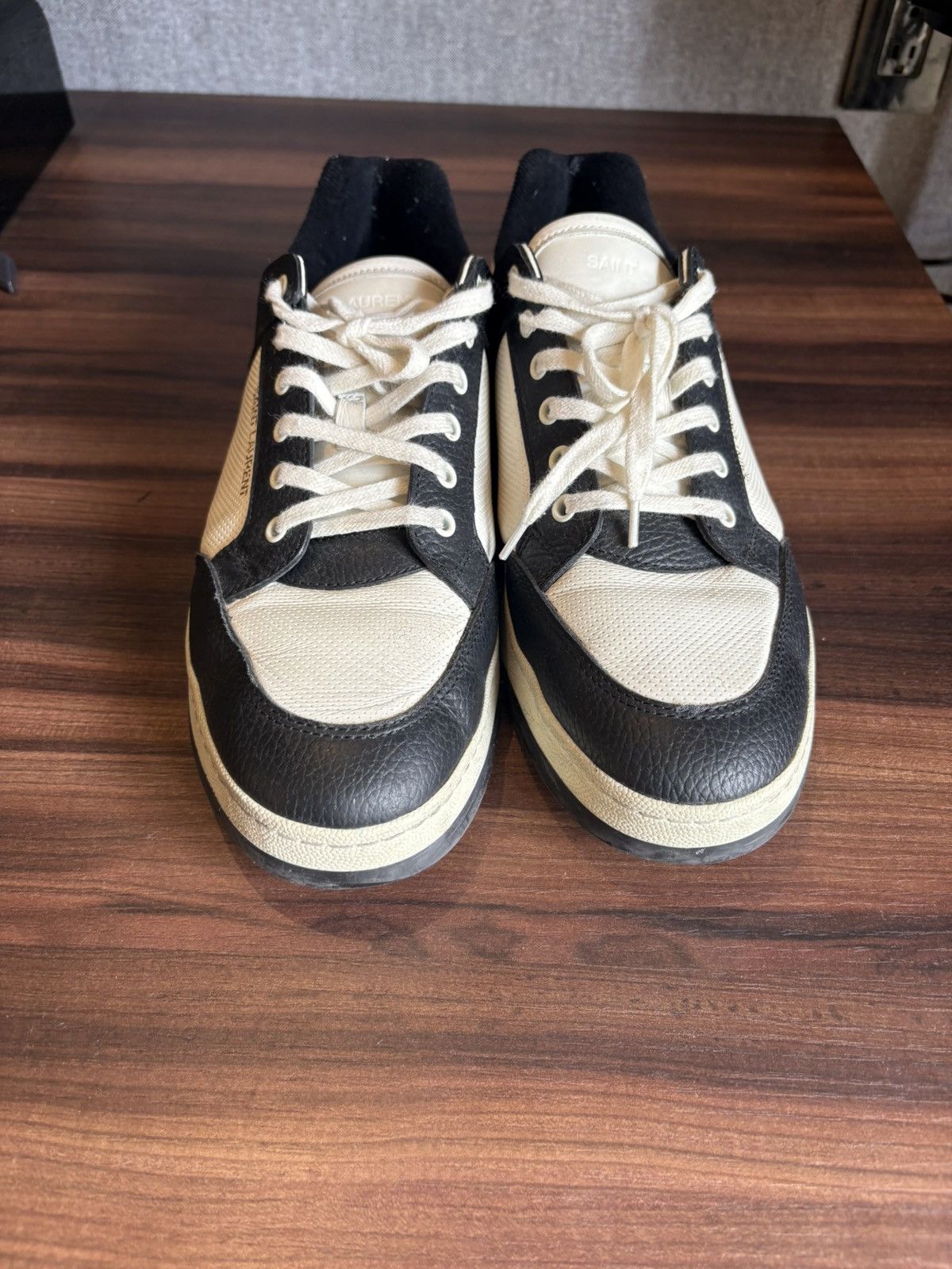 Saint Laurent Paris Saint Laurent SL/61 Black Size US 13 / EU 46 - 6 Thumbnail