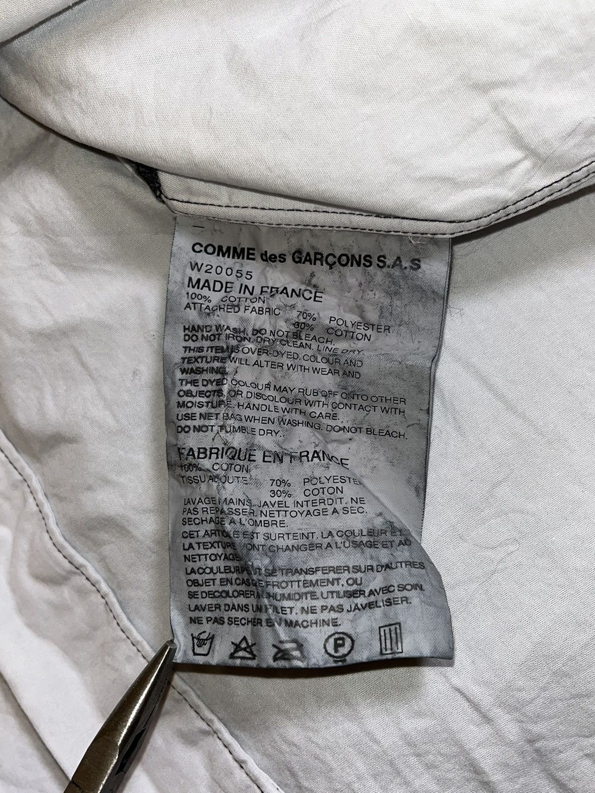 Comme des Garcons CDG Patches design shirt Size US S / EU 44-46 / 1 - 6 Thumbnail