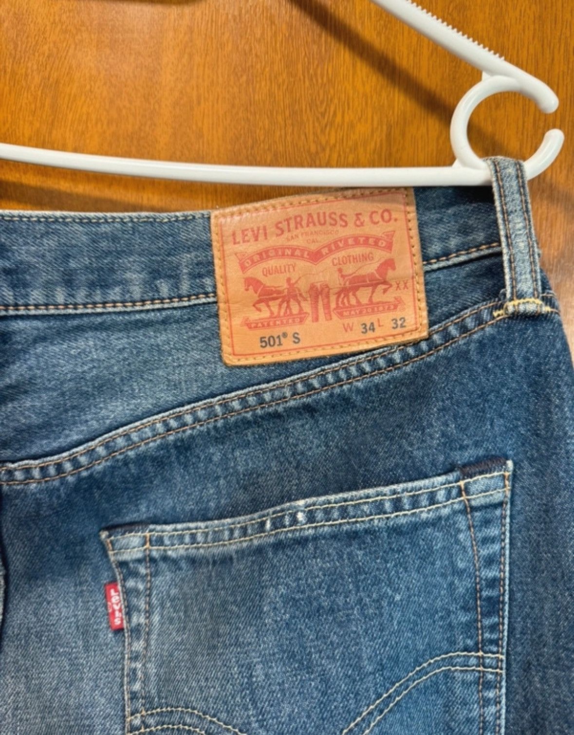 Japanese Brand × Levi's × Vintage Levi’s 501 Denim Jeans 34/32 Size US 34 / EU 50 - 3 Thumbnail