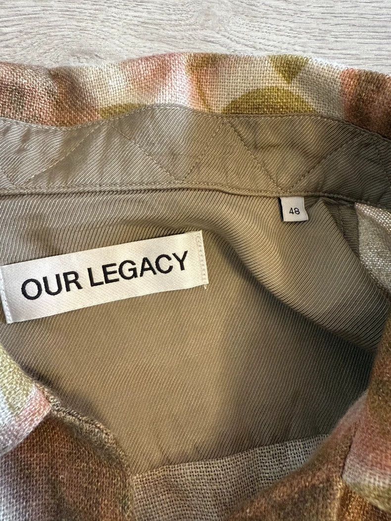 Our Legacy Our Legacy size48 Flaxen floral shirt Size US M / EU 48-50 / 2 - 2 Thumbnail