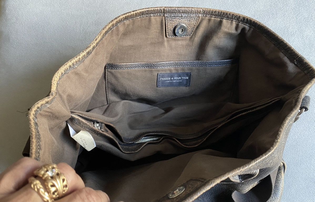 Yohji Yamamoto Yohji Yamamoto leather bag Size ONE SIZE - 5 Thumbnail