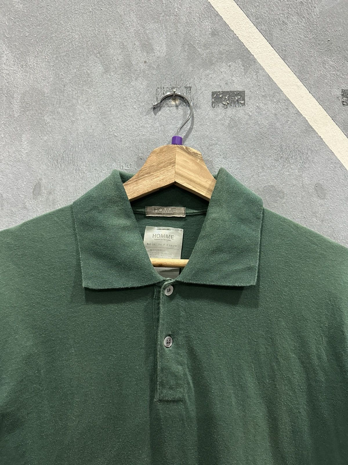 Comme des Garcons Homme Comme des Garcons Homme Polos Shirt Size US S / EU 44-46 / 1 - 2 Thumbnail