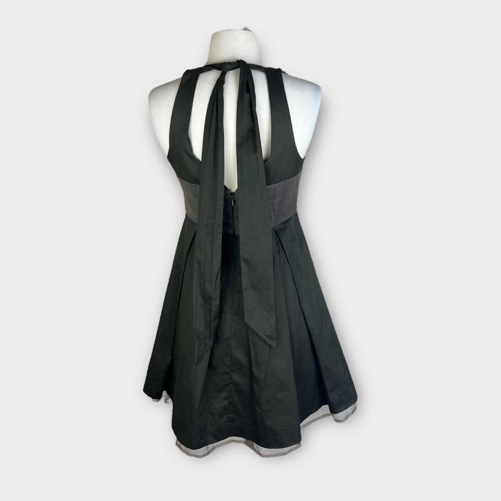 Vintage Twelve by Twelve | Vintage Y2K Skater Cutout Dress | Small Size S / US 4 / IT 40 - 8 Thumbnail