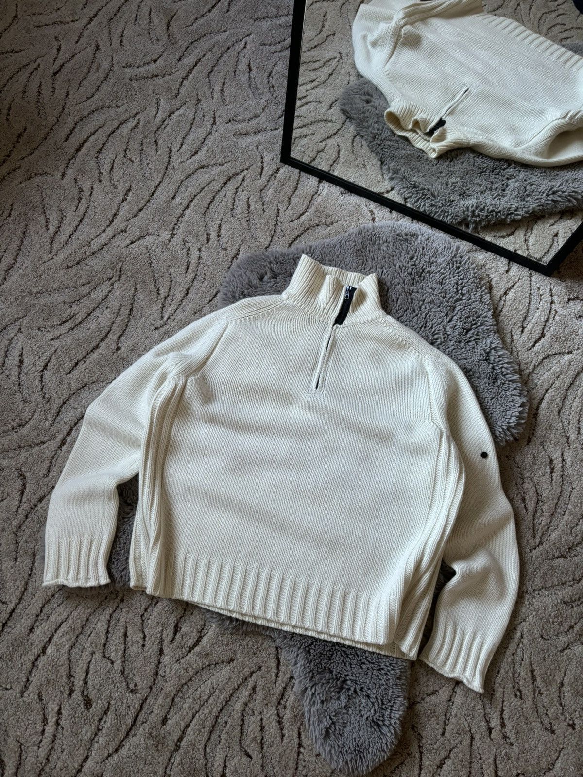 Stone Island Stone Island Vintage Rarest white sweater Size US XXL / EU 58 / 5 - 1 Thumbnail