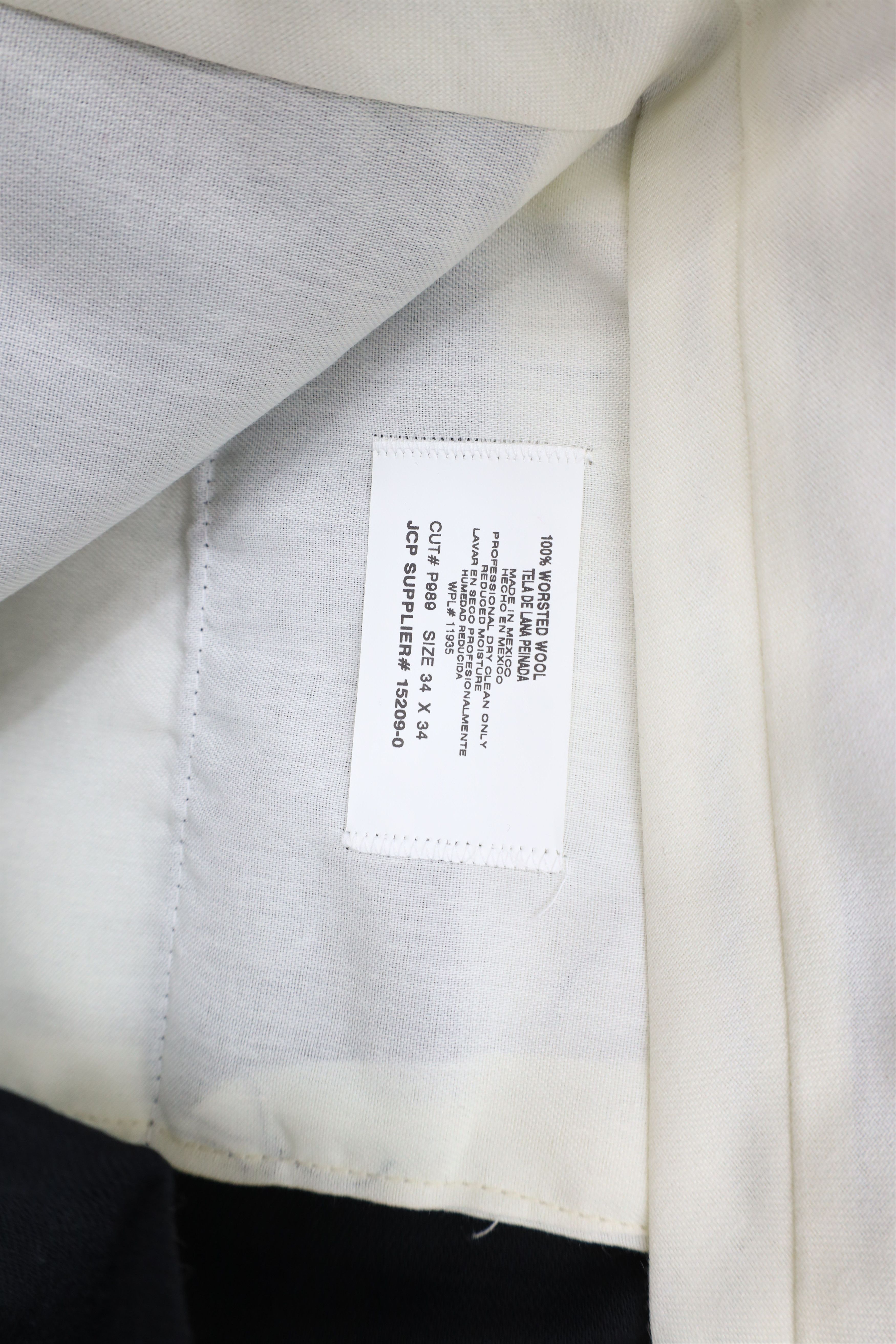 Vintage Vintage 90s Streetwear Wide Leg Worsted Wool Chino Pants Size US 34 / EU 50 - 6 Thumbnail