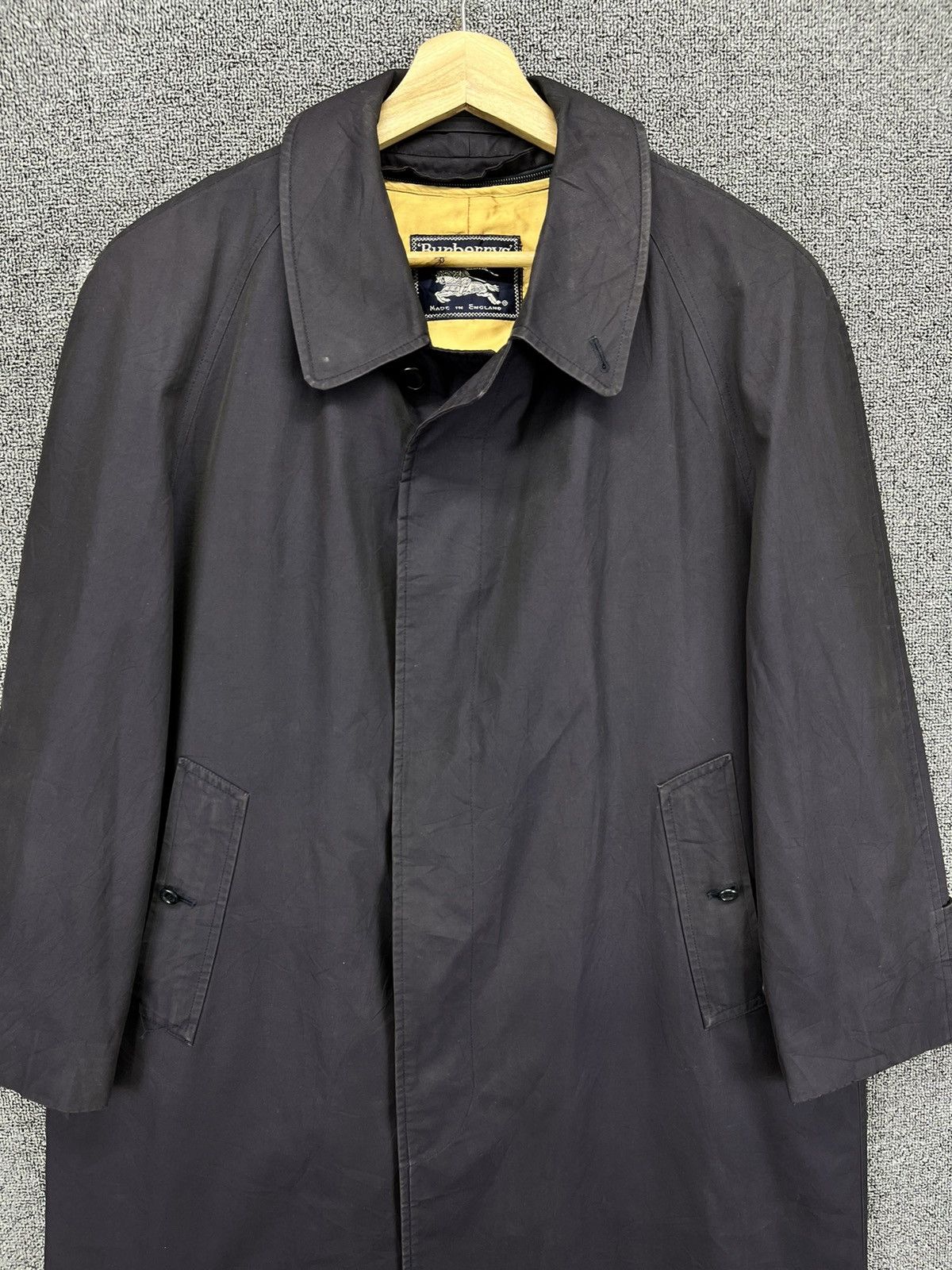 Burberry Vintage Burberry Button Up Luxury Long Jacket Size US M / EU 48-50 / 2 - 5 Thumbnail
