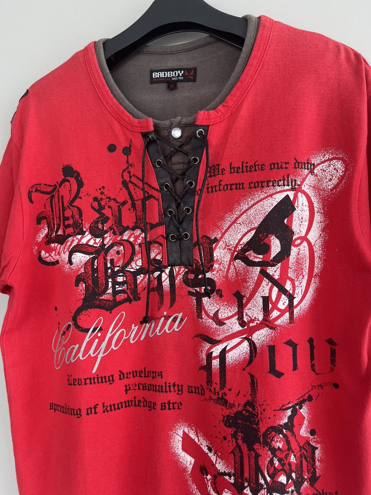 14th Addiction × KMRii × Yasuyuki Ishii Japanese Vintage BadBoy Poem Double Layer Seditionaries Punk Size US M / EU 48-50 / 2 - 8 Thumbnail
