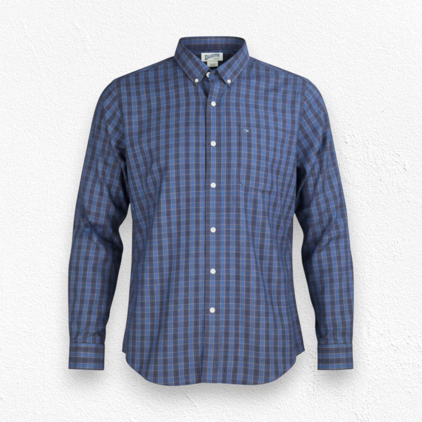 Duluth Trading Company Duluth Blue Checkered Plaid Button Down Shirt Size XL Size US XL / EU 56 / 4 - 1 Thumbnail