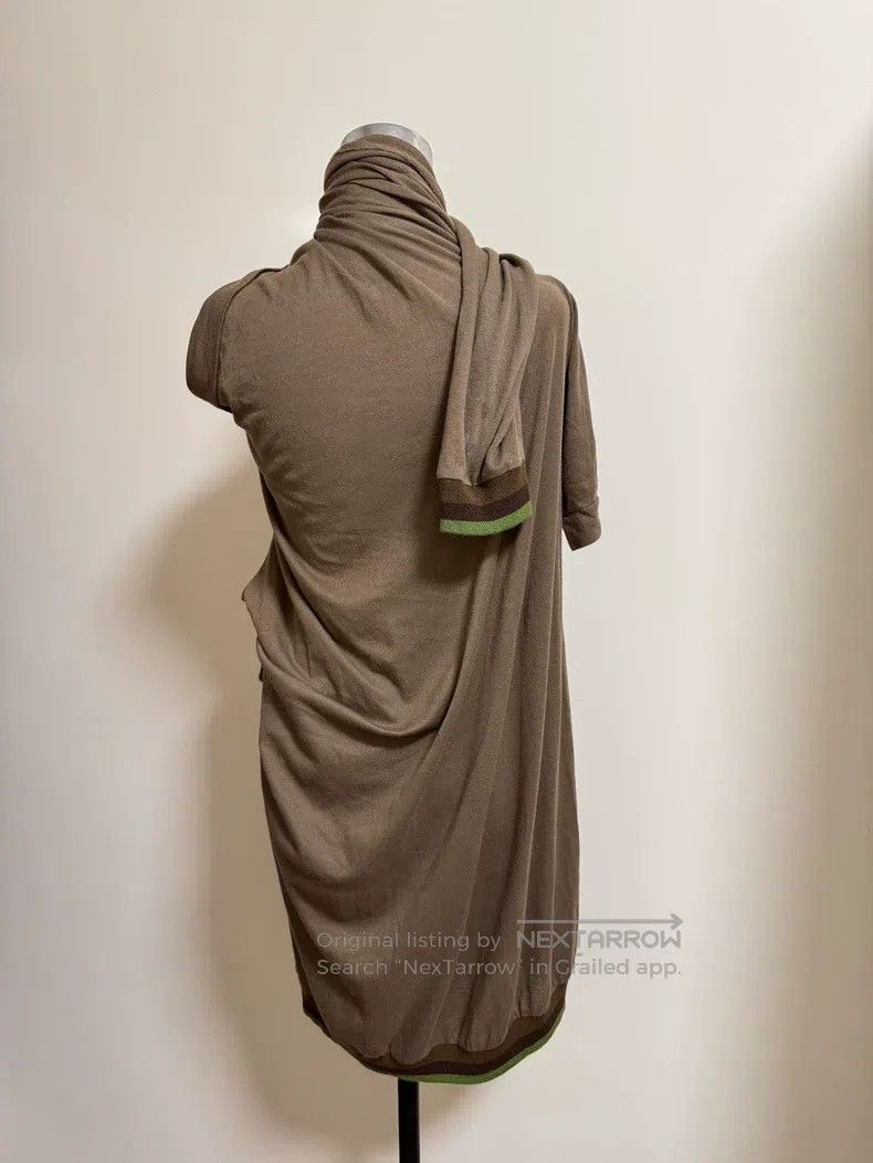 Yohji Yamamoto Yohji Yamamoto size 3 Irregularly warped shirt dress Size L / US 10 / IT 46 - 3 Thumbnail