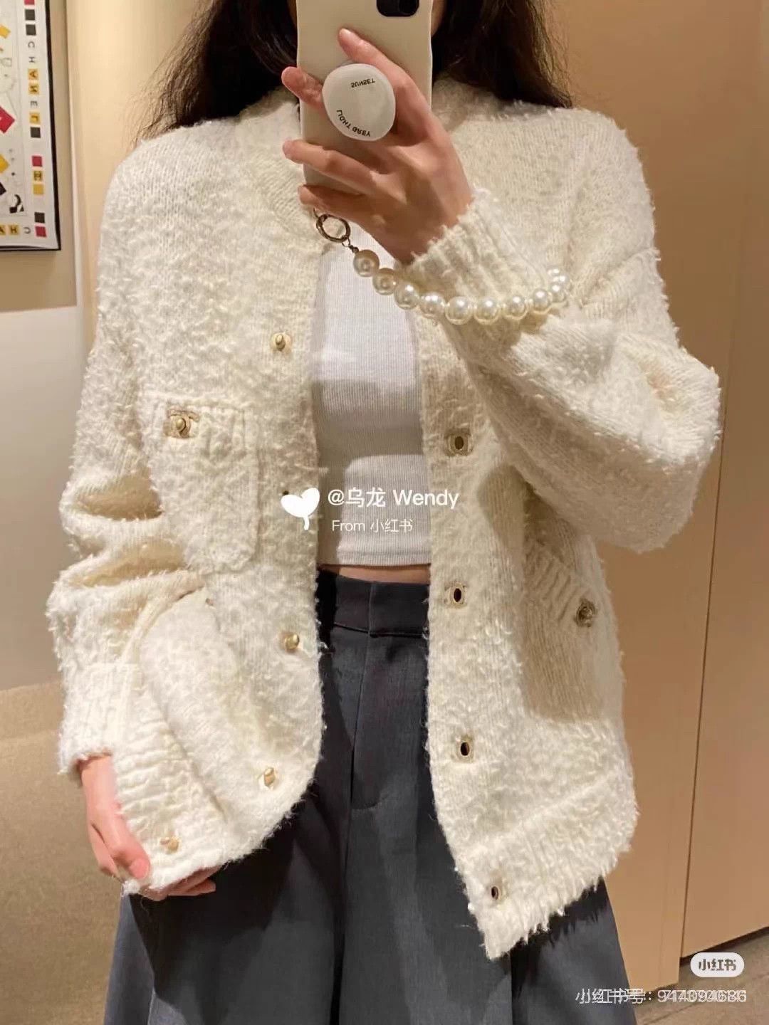 Chanel Chanel CC Bag Buckle Teddy Jacket 99 New FR34 Oversized Size XS / US 0-2 / IT 36-38 - 7 Thumbnail