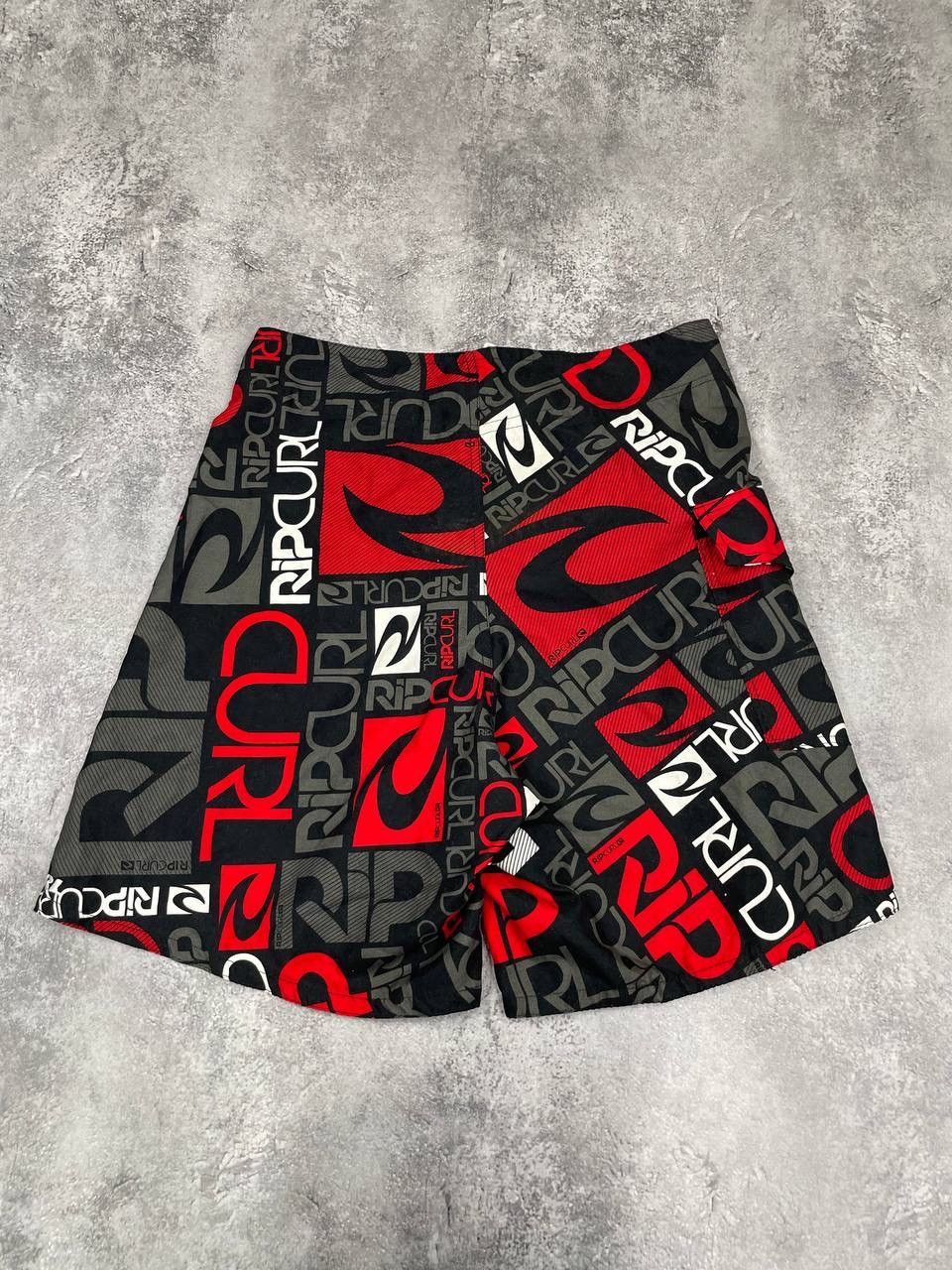 Ripcurl Rip Curl Men Swim Shorts Black Red Print Size W30 Large Size US 30 / EU 46 - 6 Thumbnail