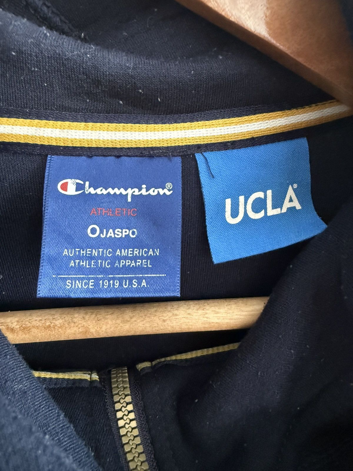 Champion Champion Athletic Jaspo UCLA Hoodie Full Zipper Size US L / EU 52-54 / 3 - 4 Thumbnail