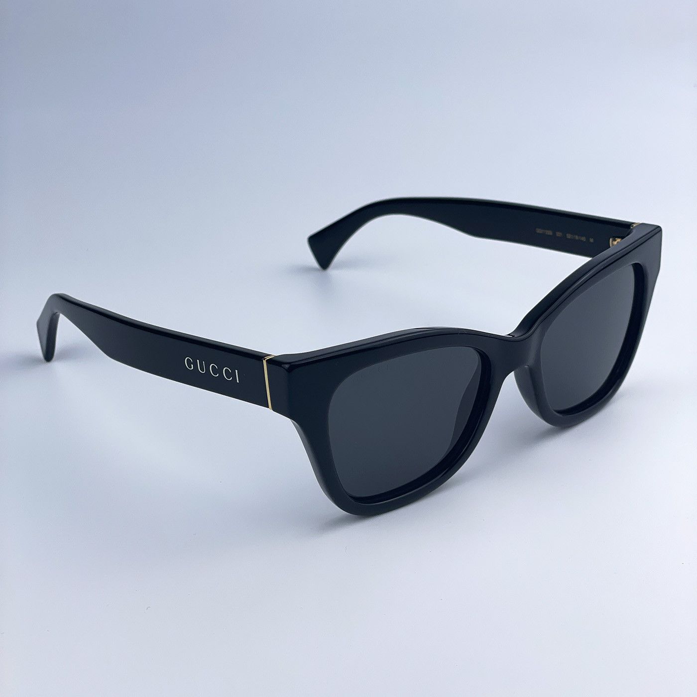 Gucci NEW Gucci GG1133S 001 Black Grey Cat Eye Women Sunglasses Size ONE SIZE - 4 Thumbnail