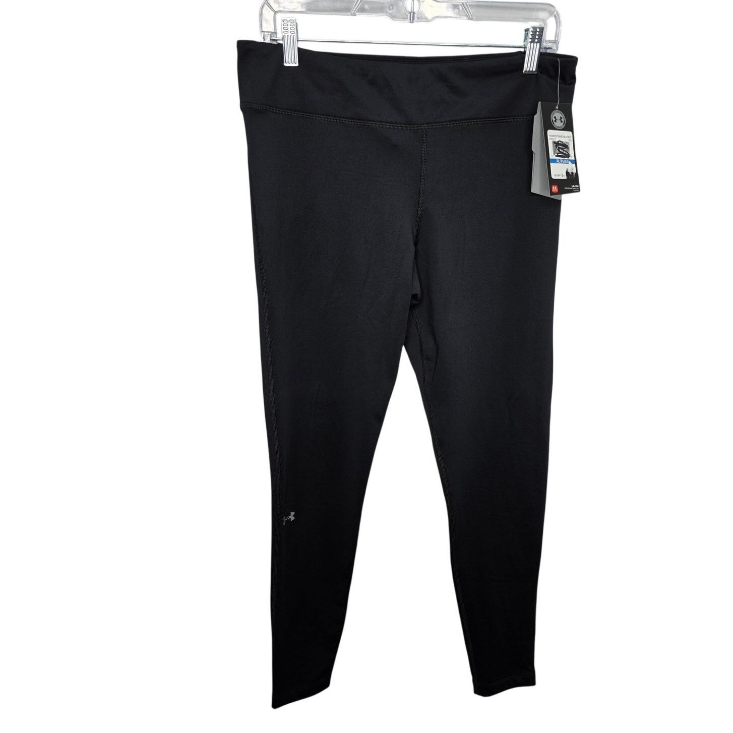 Under Armour Under Armour Black Cold Gear Elastic Waist Athletic Leggings Size 32" / US 10 / IT 46 - 1 Thumbnail