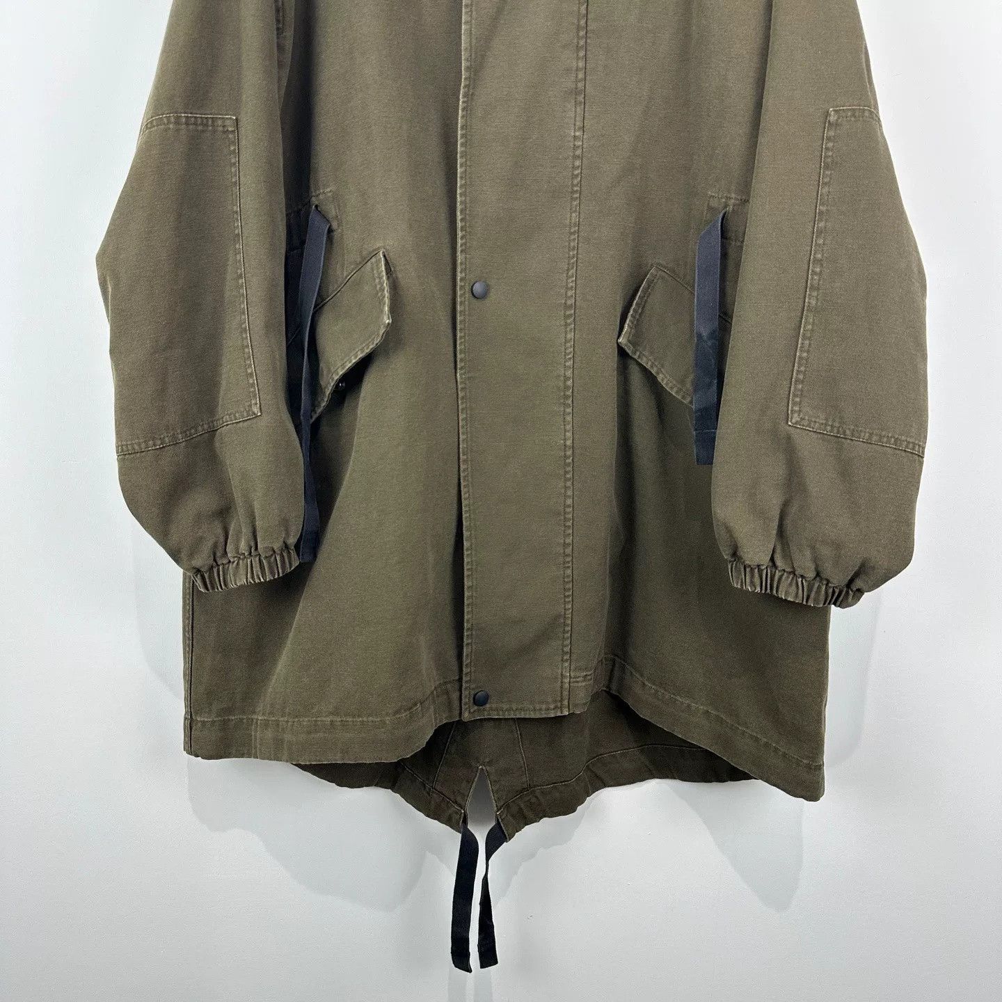 Acne Studios Acne Studios Fish Tail Drawstring Parka Size US XXS / EU 40 - 4 Thumbnail