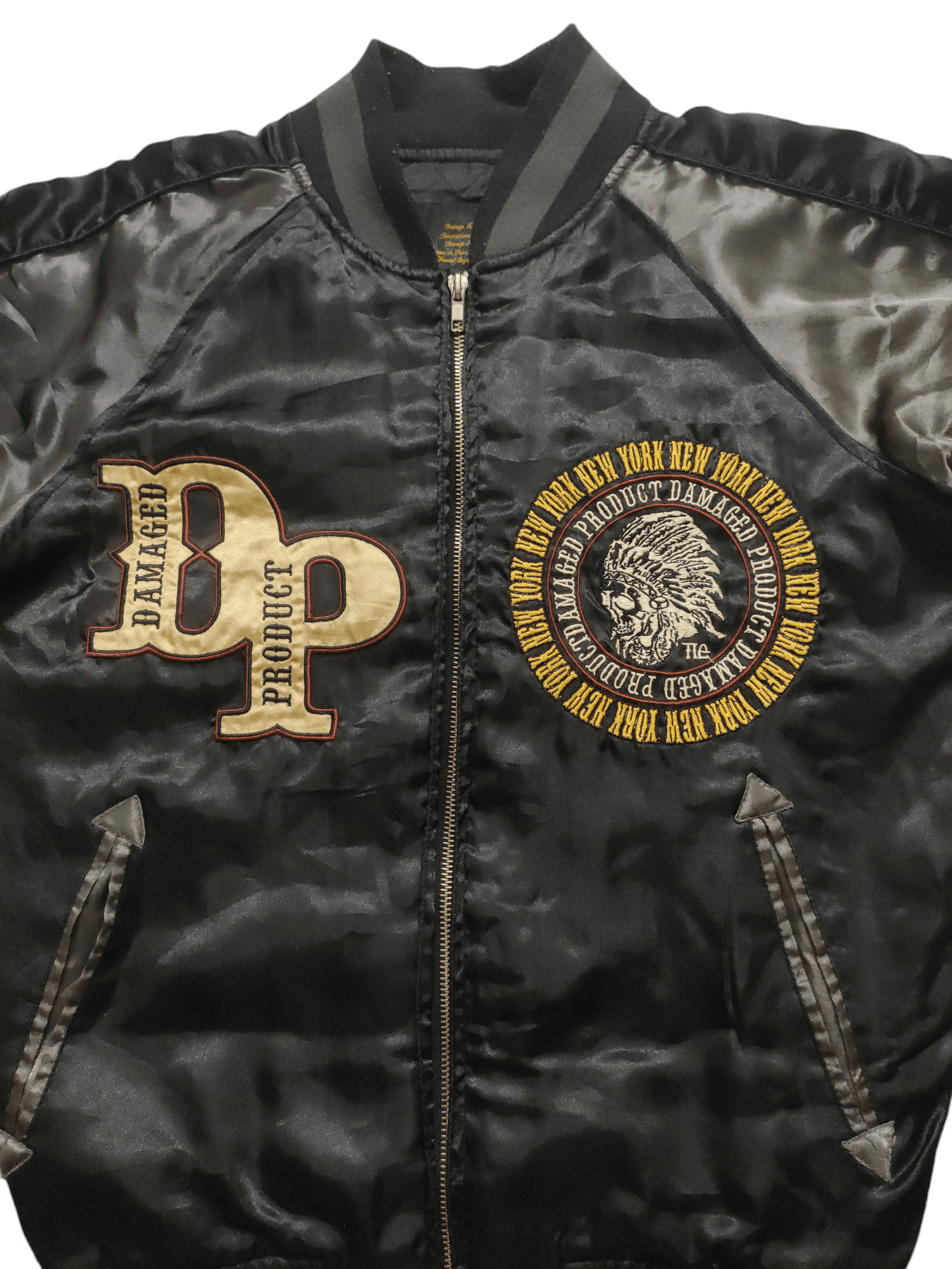 If Six Was Nine Varsity Jacket Embroidery "This Was A Damage Products " Size US M / EU 48-50 / 2 - 4 Thumbnail