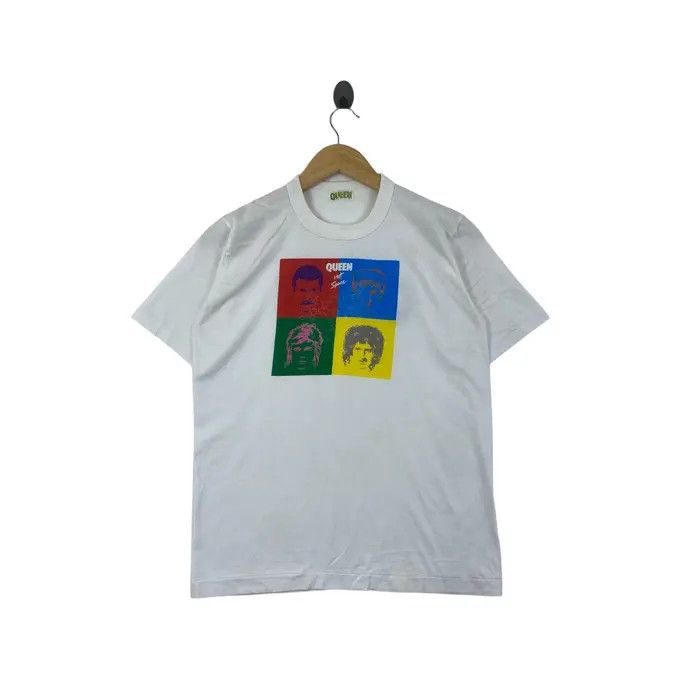 Vintage Vintage 1992 QUEEN HOT SPACE Album Anniversarry Tee Shirt Size US S / EU 44-46 / 1 - 1 Thumbnail