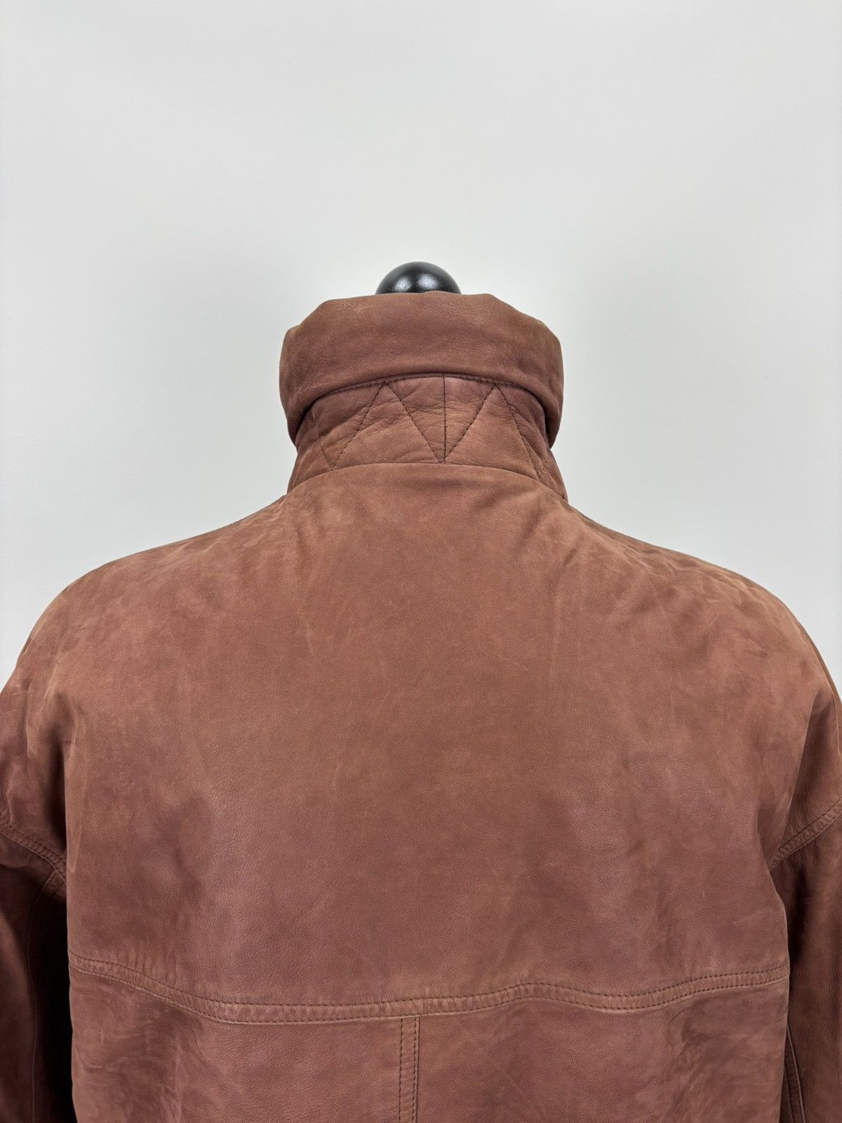 Yves Saint Laurent Mens vintage leather jacket Yves Saint Laurent Size 50 Size US M / EU 48-50 / 2 - 9 Thumbnail