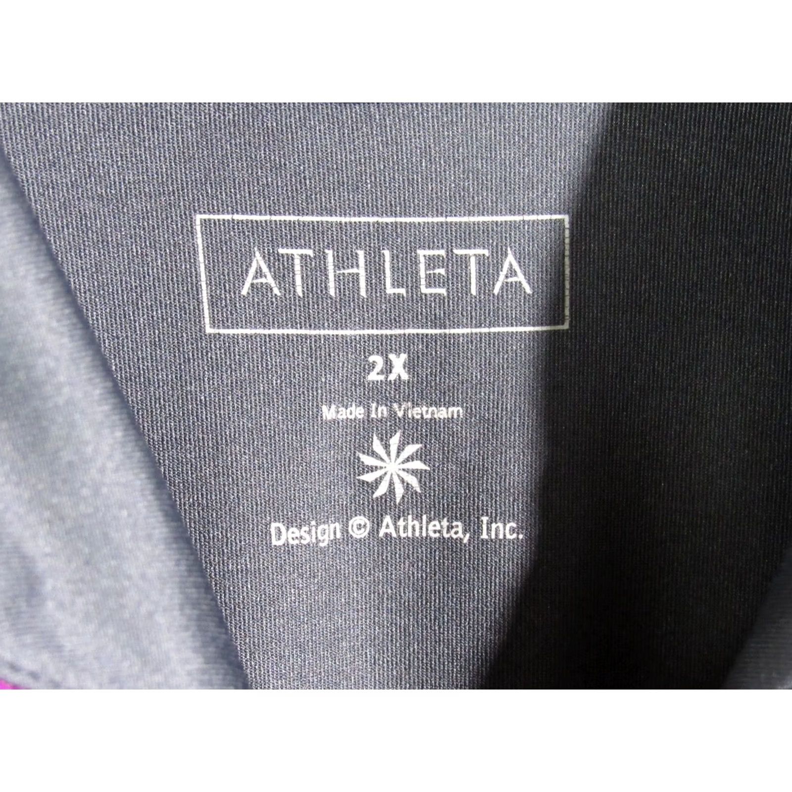 Athleta ATHLETA Jacket Womens Gray 1/4 Zip-Up Athletic Jacket 2X Plus Size Size XXL / US 16-18 / IT 52-54 - 5 Thumbnail