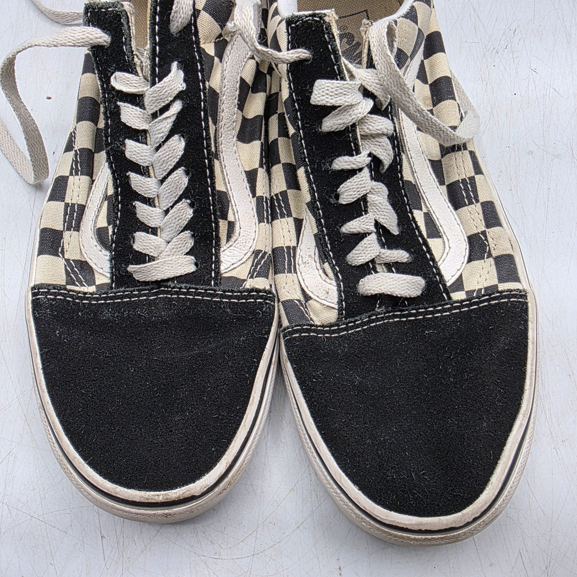 Vans Vans Old Skool Womens Size 9 Black White Checkered Sneaker S Size US 9 / IT 39 - 10 Thumbnail