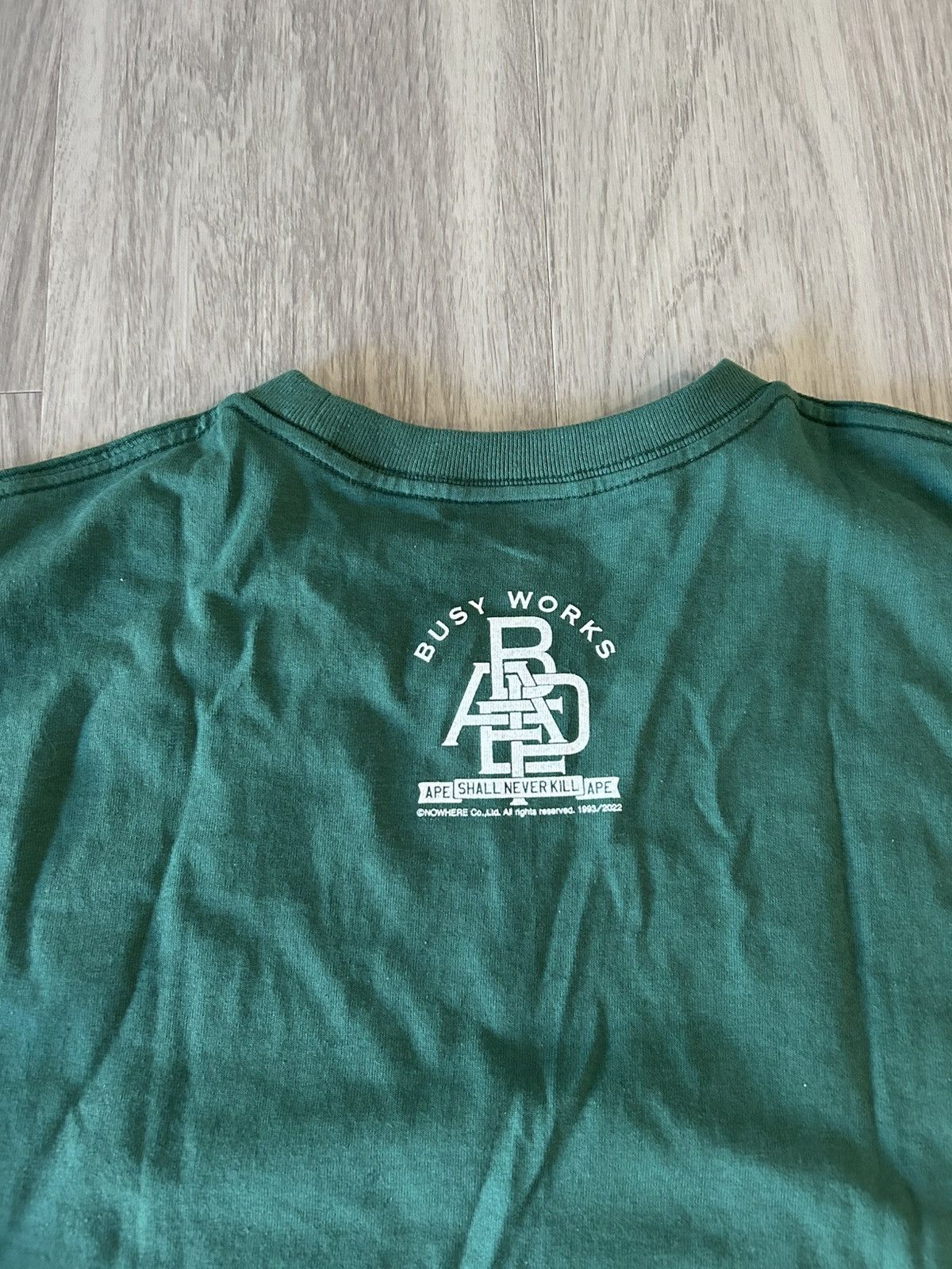 Bape A Bathing Ape Bape Busy Works T-Shirt Size Medium Size US M / EU 48-50 / 2 - 9 Thumbnail