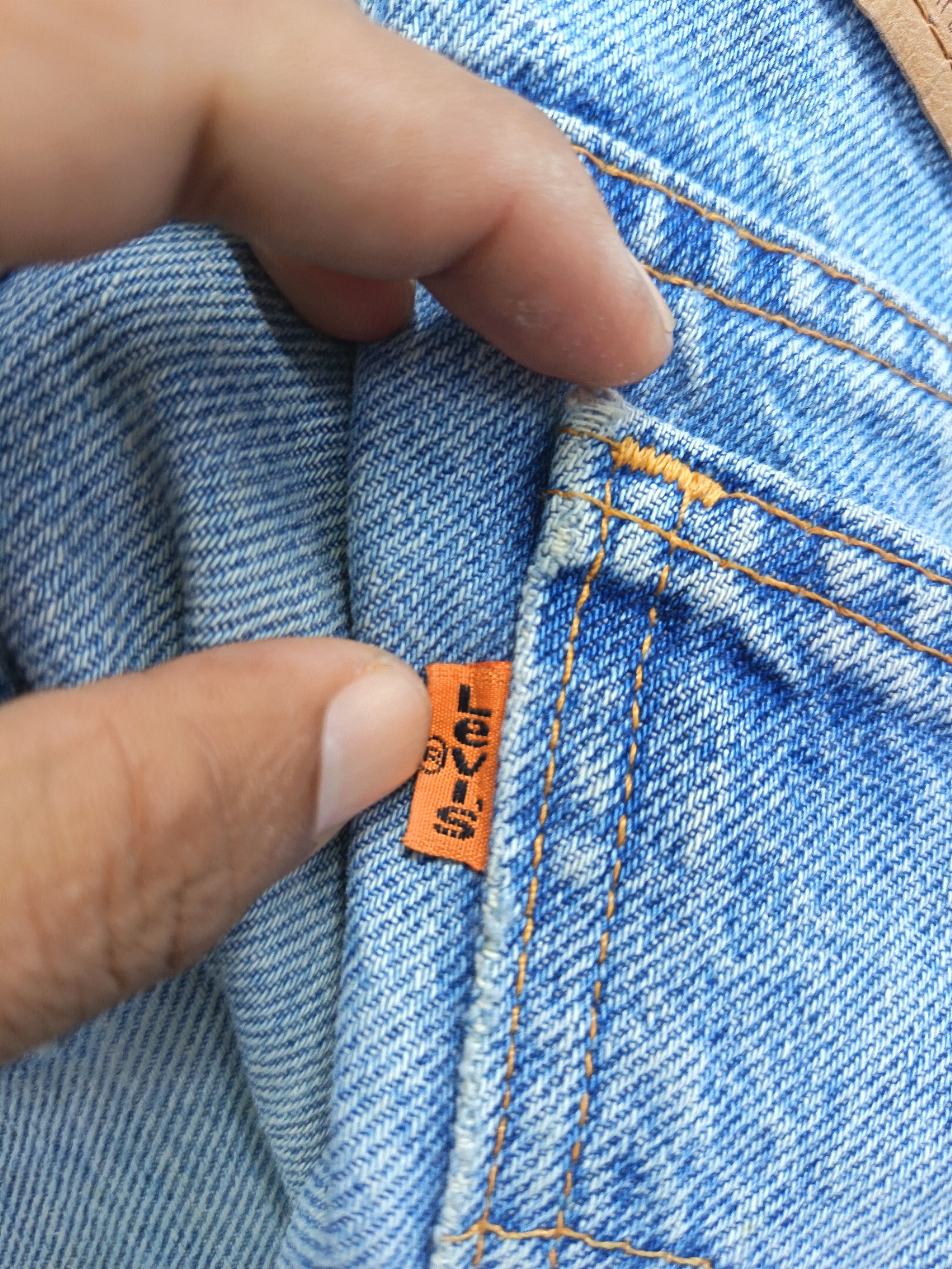 Levi's Vintage Clothing Vintage distressed Levi's 555 oren tab Size US 32 / EU 48 - 3 Thumbnail