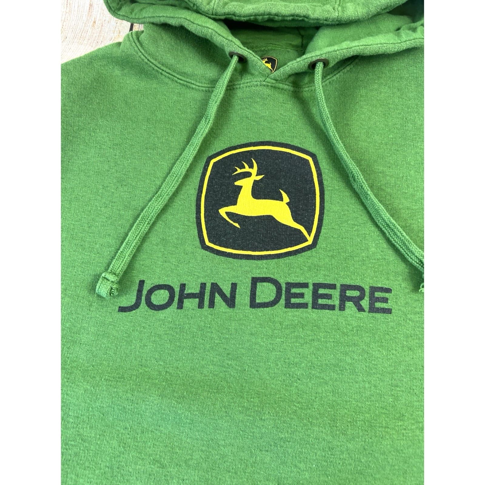 John Deere John Deere Green Hoodie Sweatshirt Medium Men Size Green Pullover Tractors Sweatshirt Size US M / EU 48-50 / 2 - 6 Thumbnail
