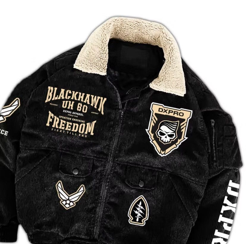 Other Bomber jacket Blackhawk Corduroi Size US L / EU 52-54 / 3 - 3 Thumbnail