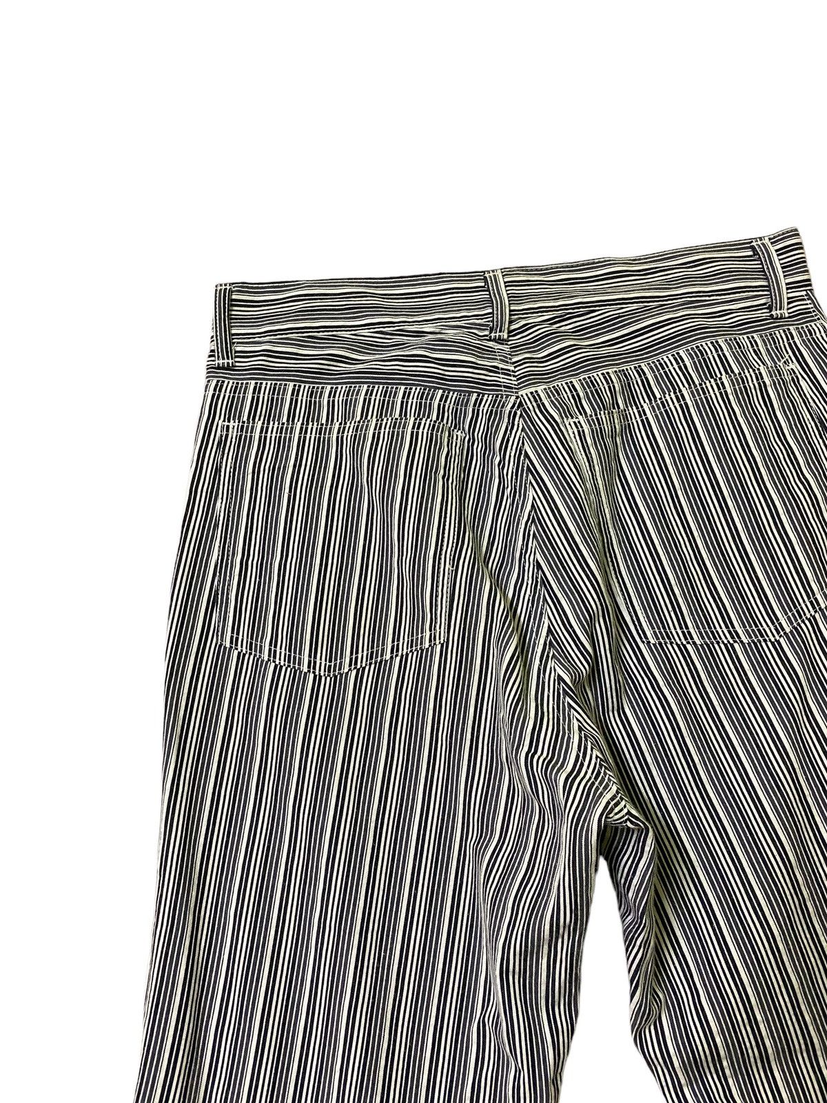 Hysteric Glamour × Vintage AGNES B STRIPED RICK OWENS BALENCIAGA STYLE PANT Size US 29 - 12 Thumbnail