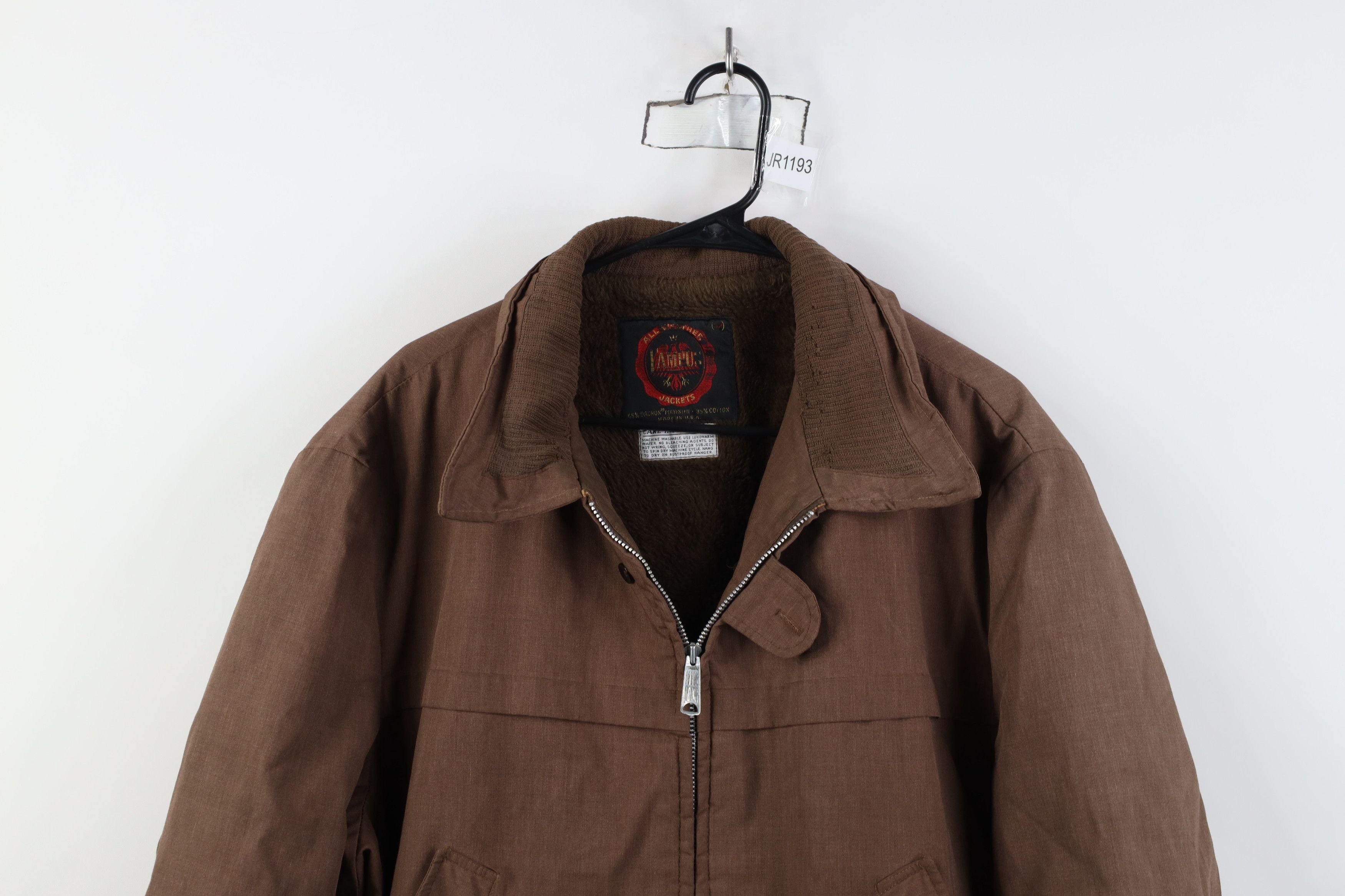 Vintage Vintage 50s 60s Streetwear Lined All Weather Coat Jacket USA Size US XXL / EU 58 / 5 - 2 Thumbnail