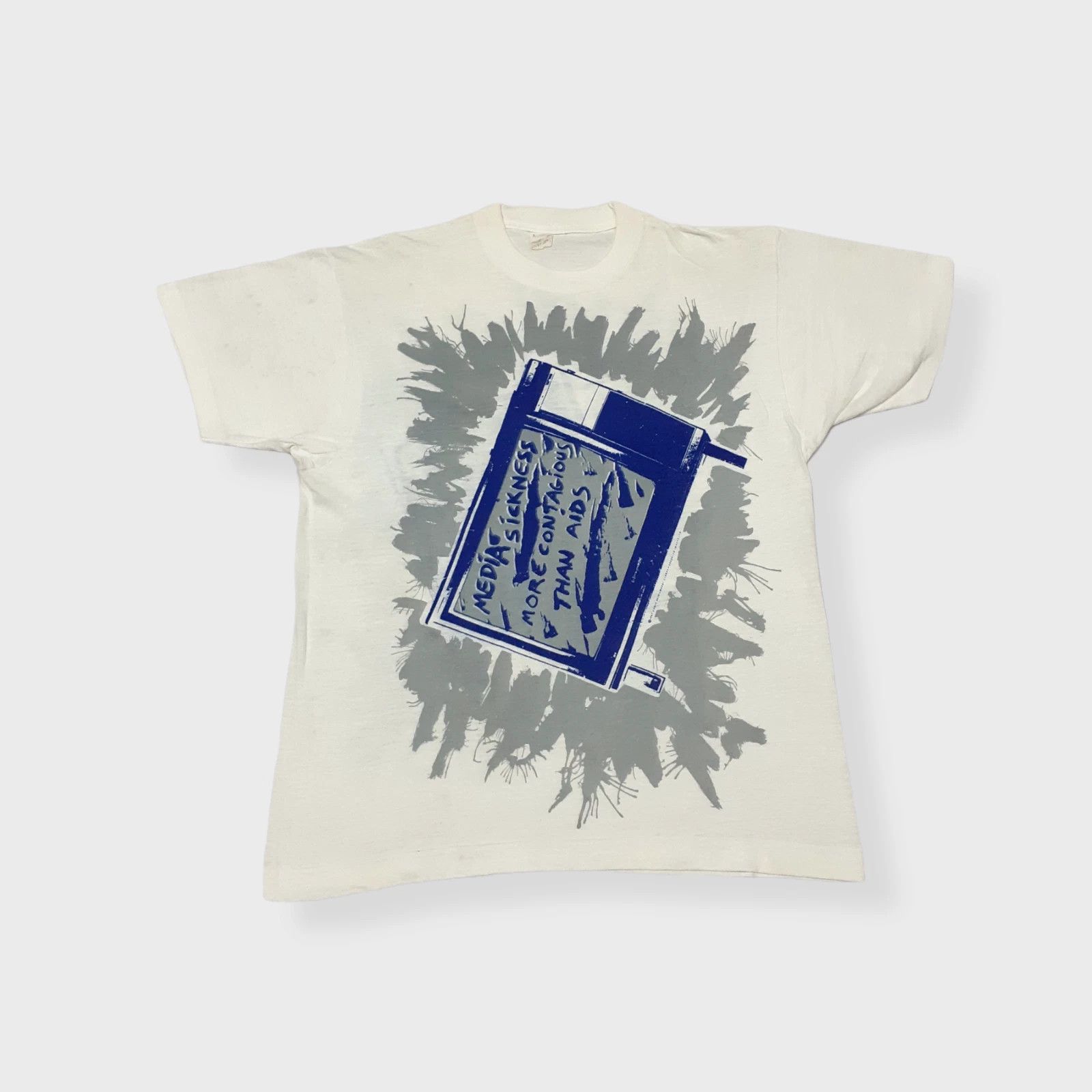80s Jamie Reid T Shirt 1987 Sex Pistols Malcolm McLaren