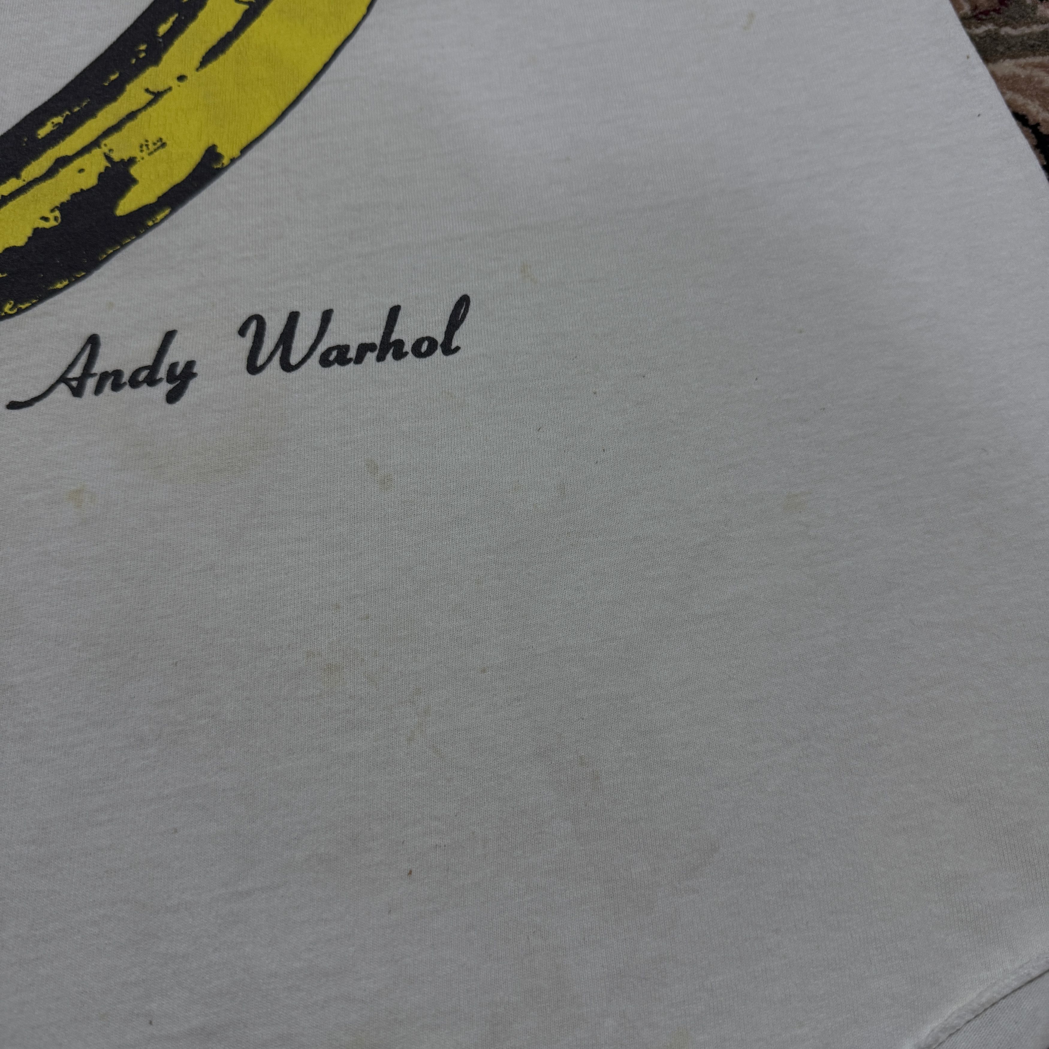 Vintage Vintage The Velvet Underground & Nico by Andy Warhol T shirt Size US M / EU 48-50 / 2 - 6 Thumbnail