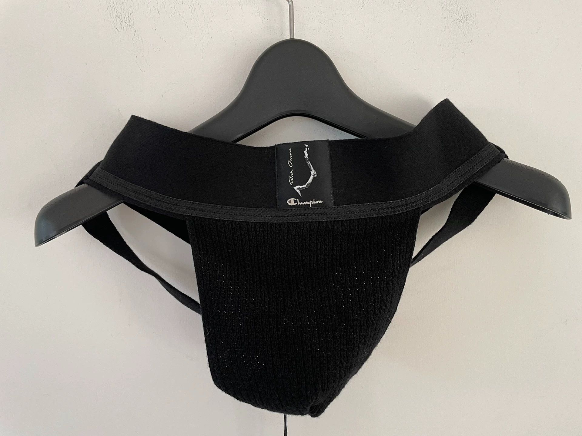 Rick Owens Drkshdw Rick Owens & Champion Collaboration Men'sThong Shorts Size 30 - 1 Thumbnail