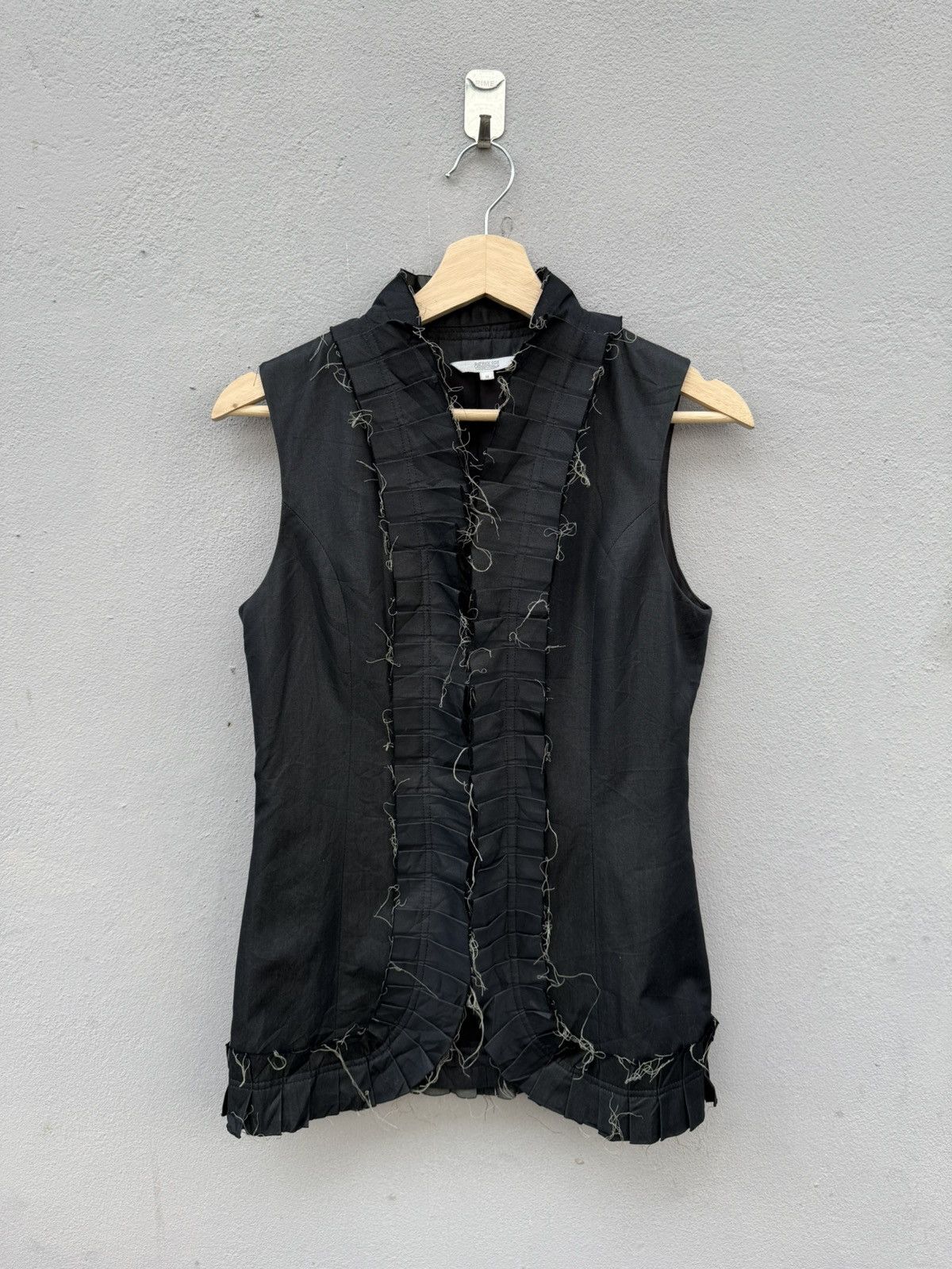 Japanese Brand Vintage RARE Patrick Cox Wannabe Distess Look Ribbon Shirt Size M / US 6-8 / IT 42-44 - 1 Thumbnail