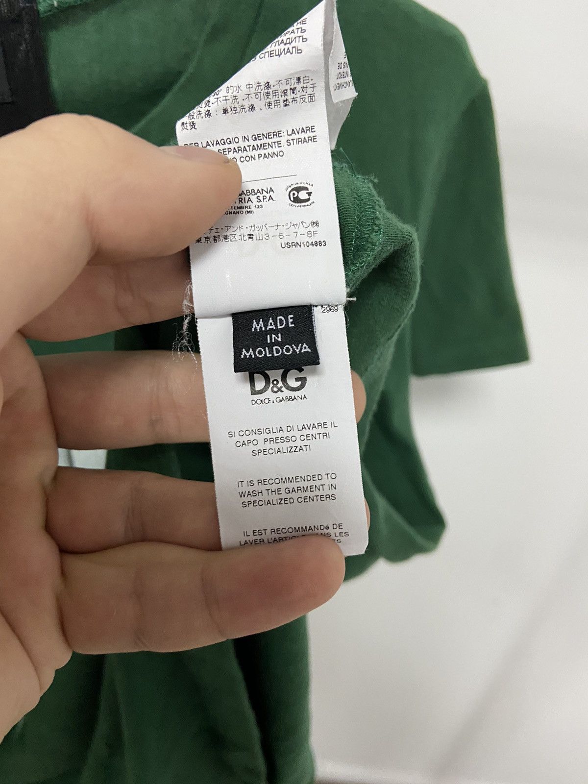 Dolce & Gabbana × Vintage Dolce & Gabbana Vintage T Shirt Big Logo Let Them Spy Luxury Size US S / EU 44-46 / 1 - 9 Thumbnail