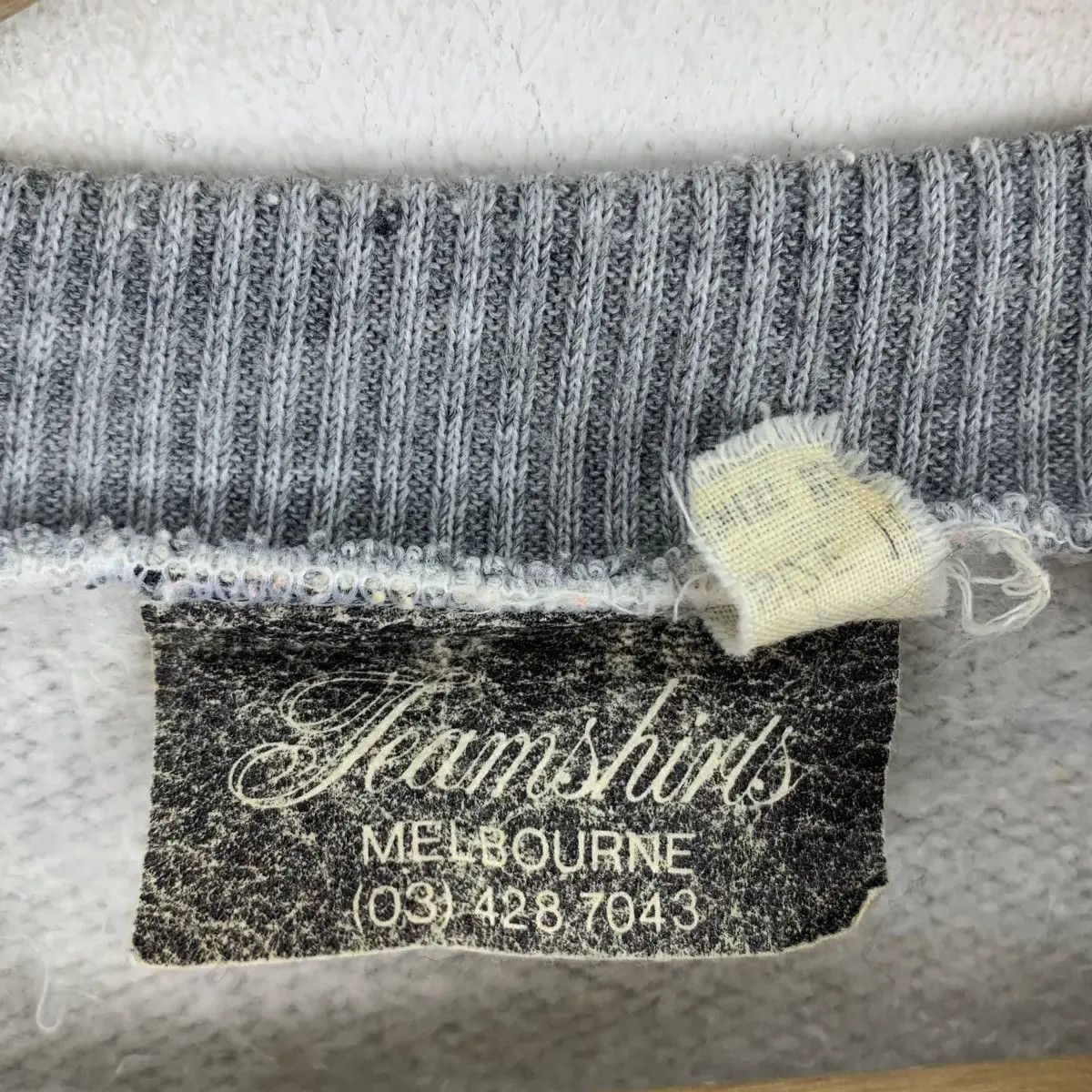 Vintage Vintage 80’ ROSEVILLE COLLEGE Labor Omnia Vincit Sweatshirt Size S / US 4 / IT 40 - 6 Thumbnail