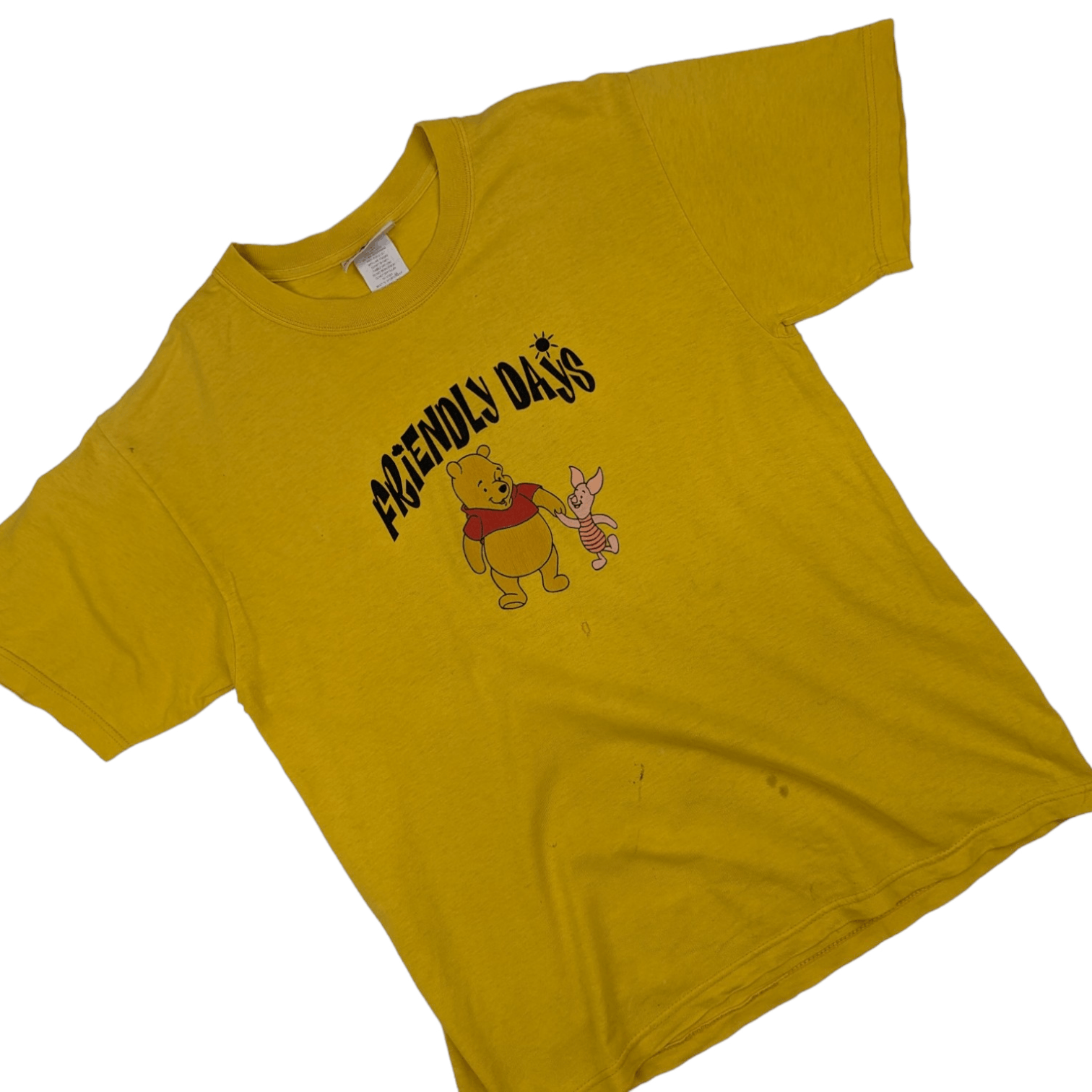 Cartoon Network Vintage 2000's WINNE THE POOH Friendly Days T-Shirt Size US M / EU 48-50 / 2 - 3 Thumbnail