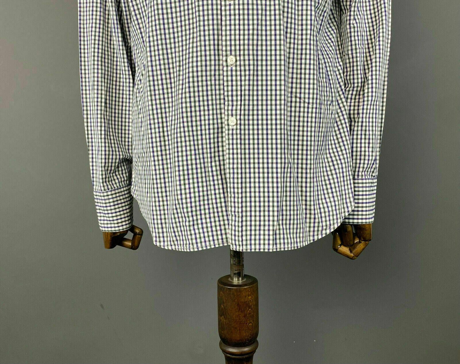 Designer Men Boggi Milano Multicolor Check Cotton Shirt Size XL Size US XL / EU 56 / 4 - 3 Thumbnail