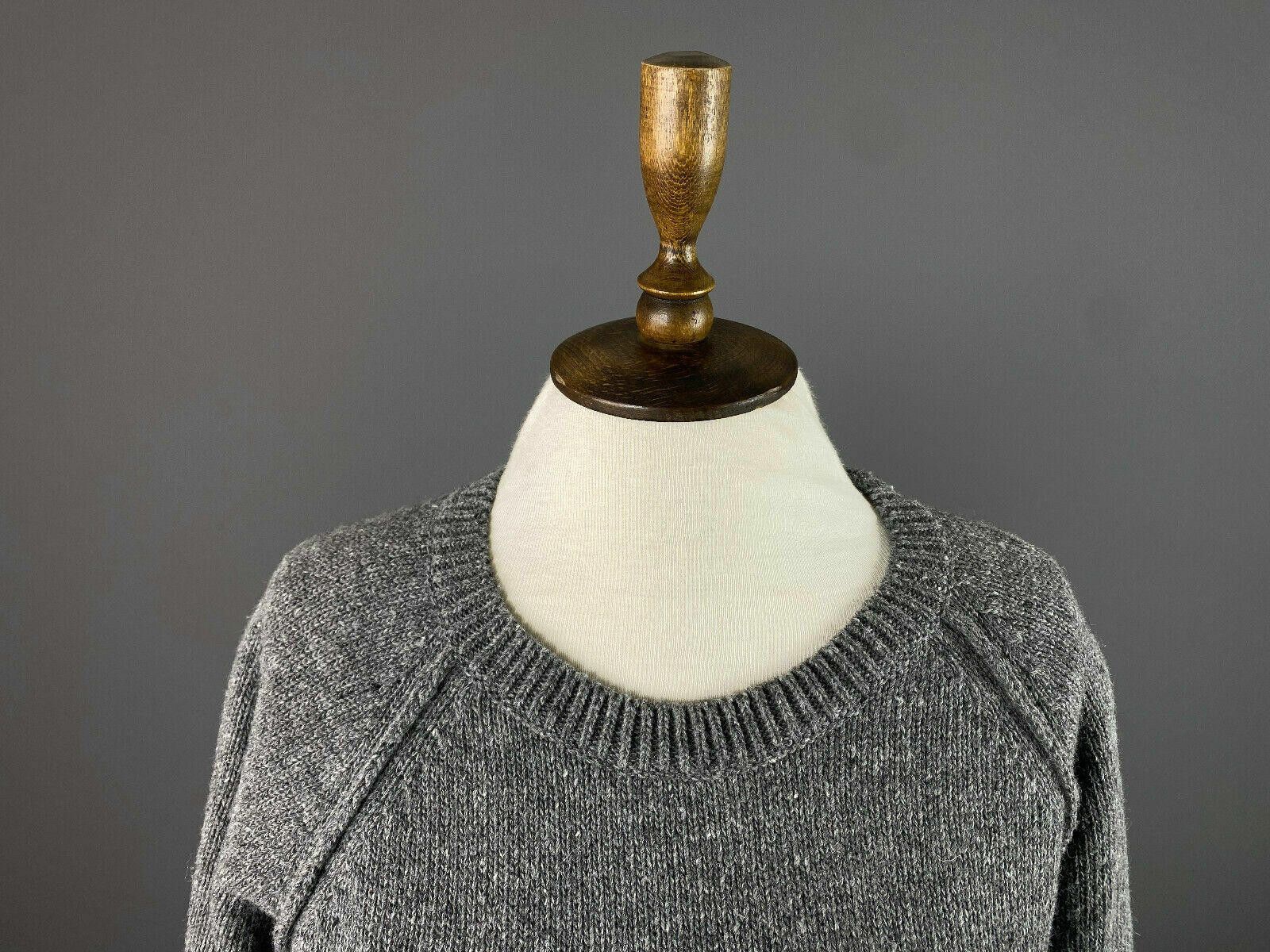 Nudie Jeans Ladies Nudie Jeans Grey Wool Blend Knited Sweater Size S Size US S / EU 44-46 / 1 - 2 Thumbnail
