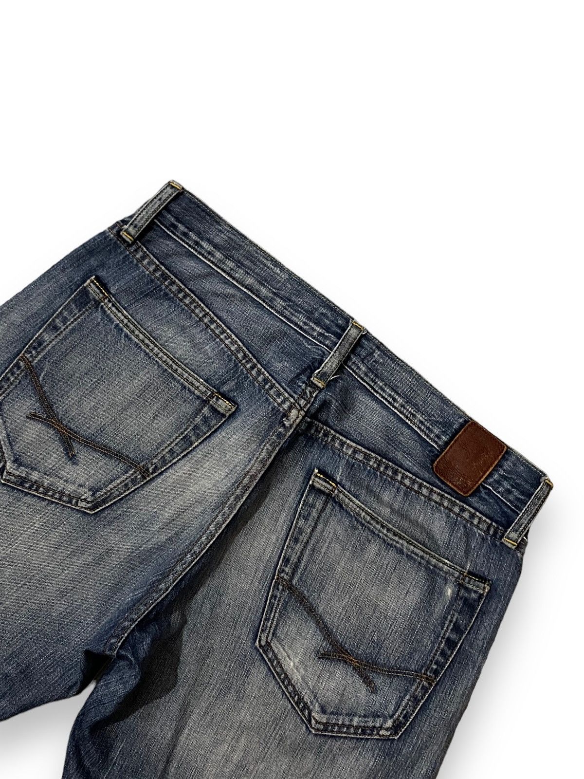 20471120 × JNCO Men Gap 1969 Jean Sandblast Distressed Art Honeycomb Knee Size US 32 / EU 48 - 10 Thumbnail