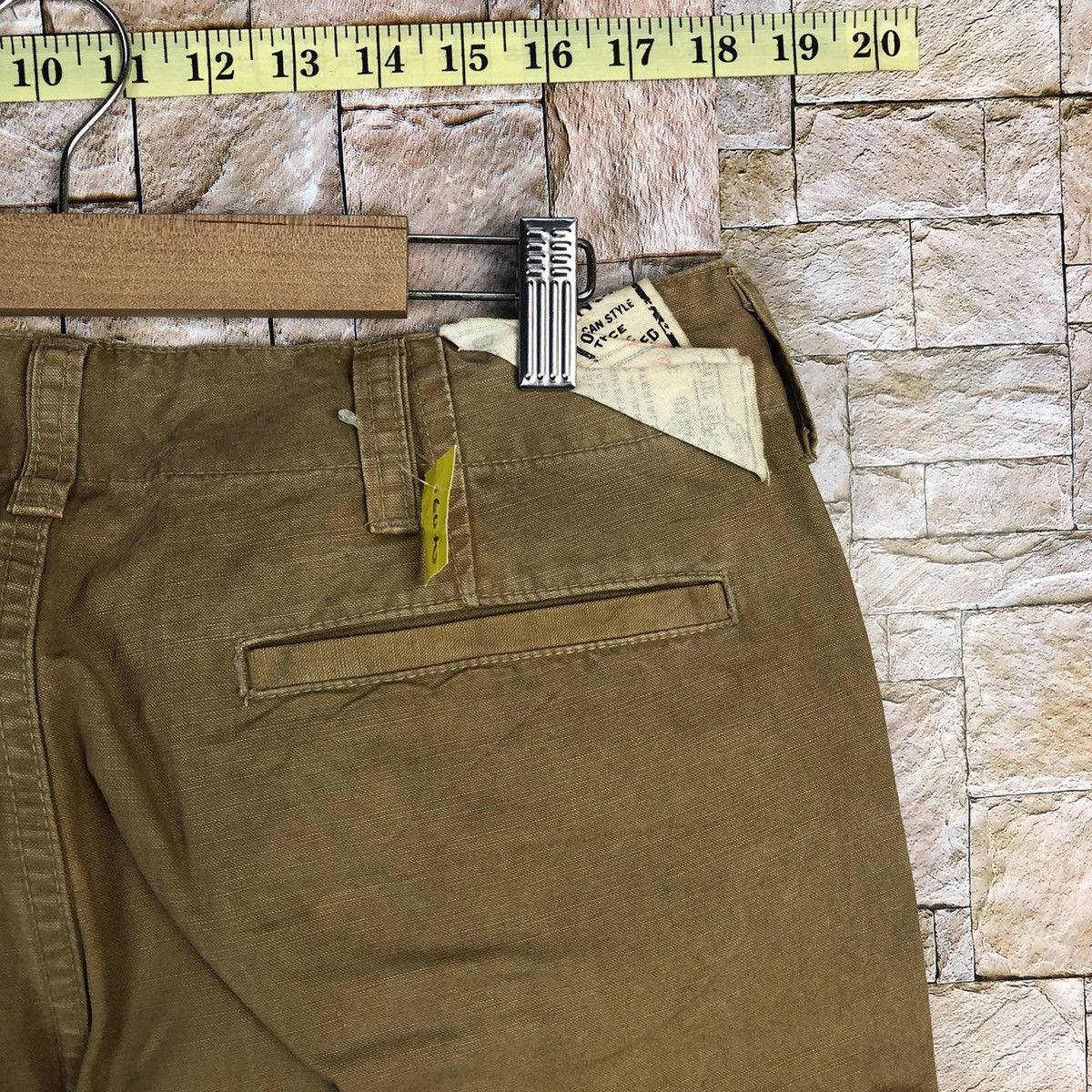 Japanese Brand Dude Drunch Brown Cargo Multipocket Pants #A614 Size US 30 / EU 46 - 20 Thumbnail