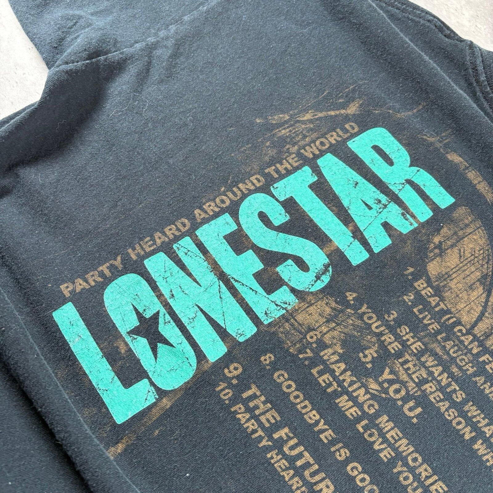 Gildan Vintage Lonestar band tour Tee Size US L / EU 52-54 / 3 - 4 Thumbnail