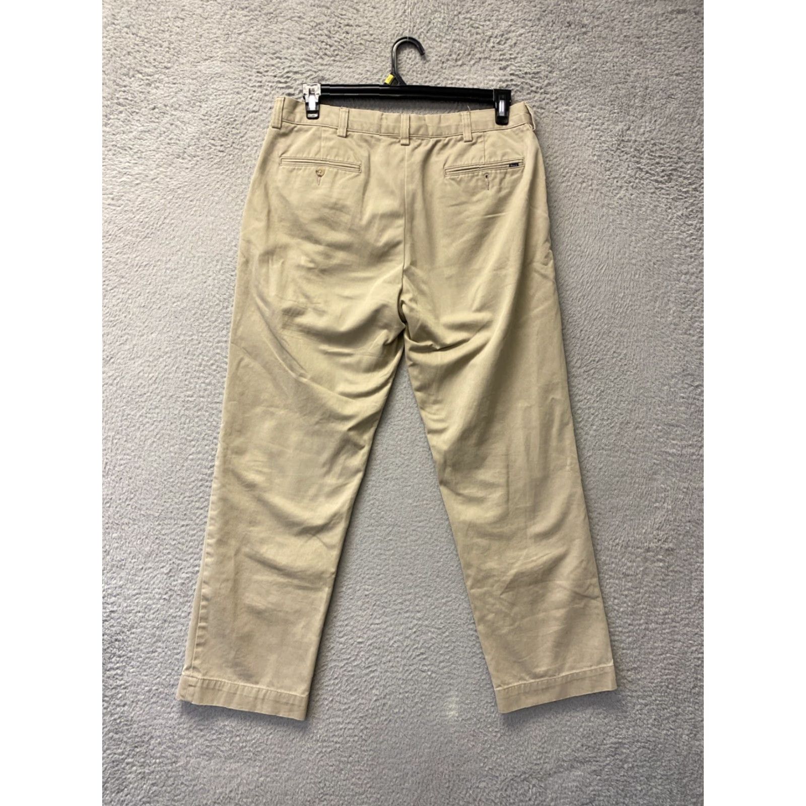 Polo Ralph Lauren POLO RALPH LAUREN Chino Pants 34x30 Tan Solid Classic Fit Mens Size US 34 / EU 50 - 6 Thumbnail