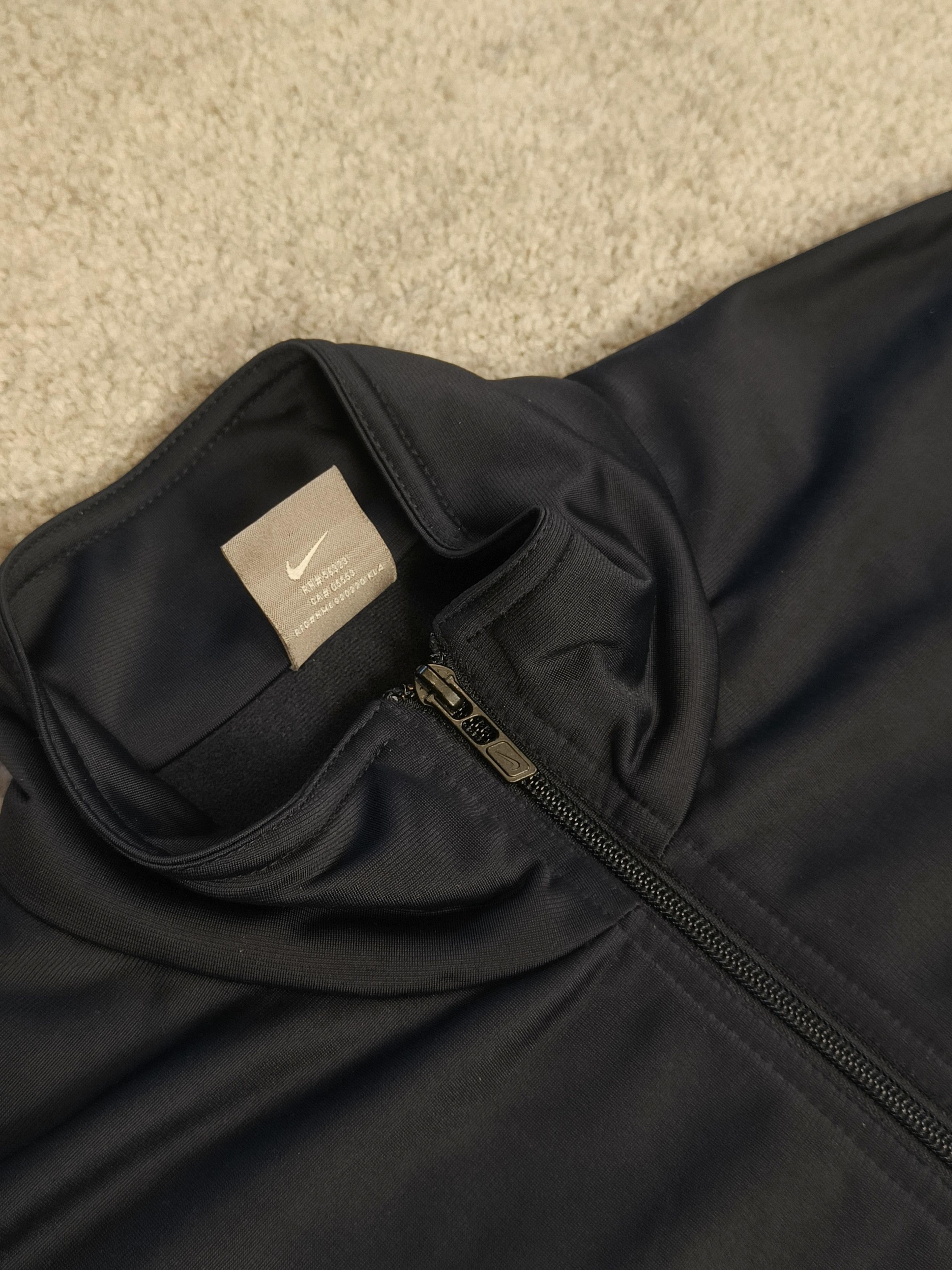 Nike Nike Track Jacket 2000s Y2k Navy Blue White Piping Retro Size US M / EU 48-50 / 2 - 5 Thumbnail