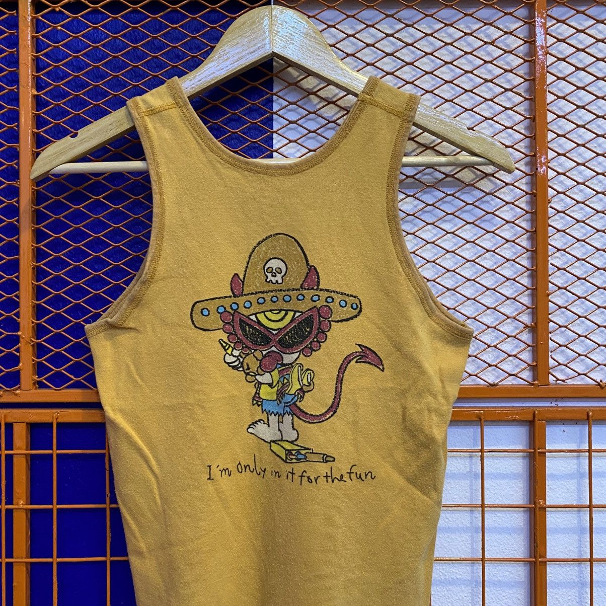 Hysteric Glamour Vintage Hysteric Glamour Singlet Japanese Brand Size US XXS / EU 40 - 2 Thumbnail
