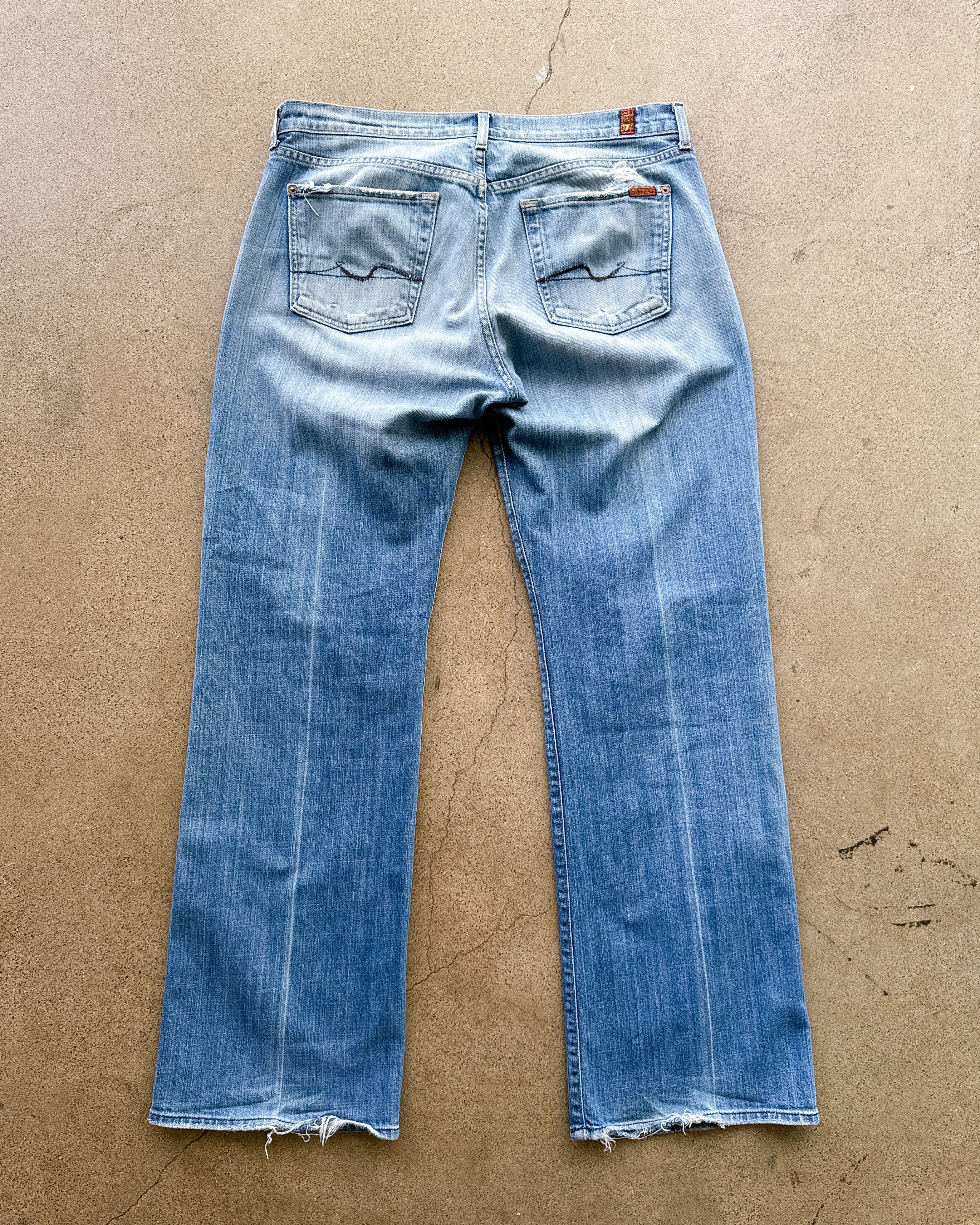 7 For All Mankind 7 For All Mankind Denim Jeans Men's 36 Bootcut Flare Faded Size US 36 / EU 52 - 7 Thumbnail