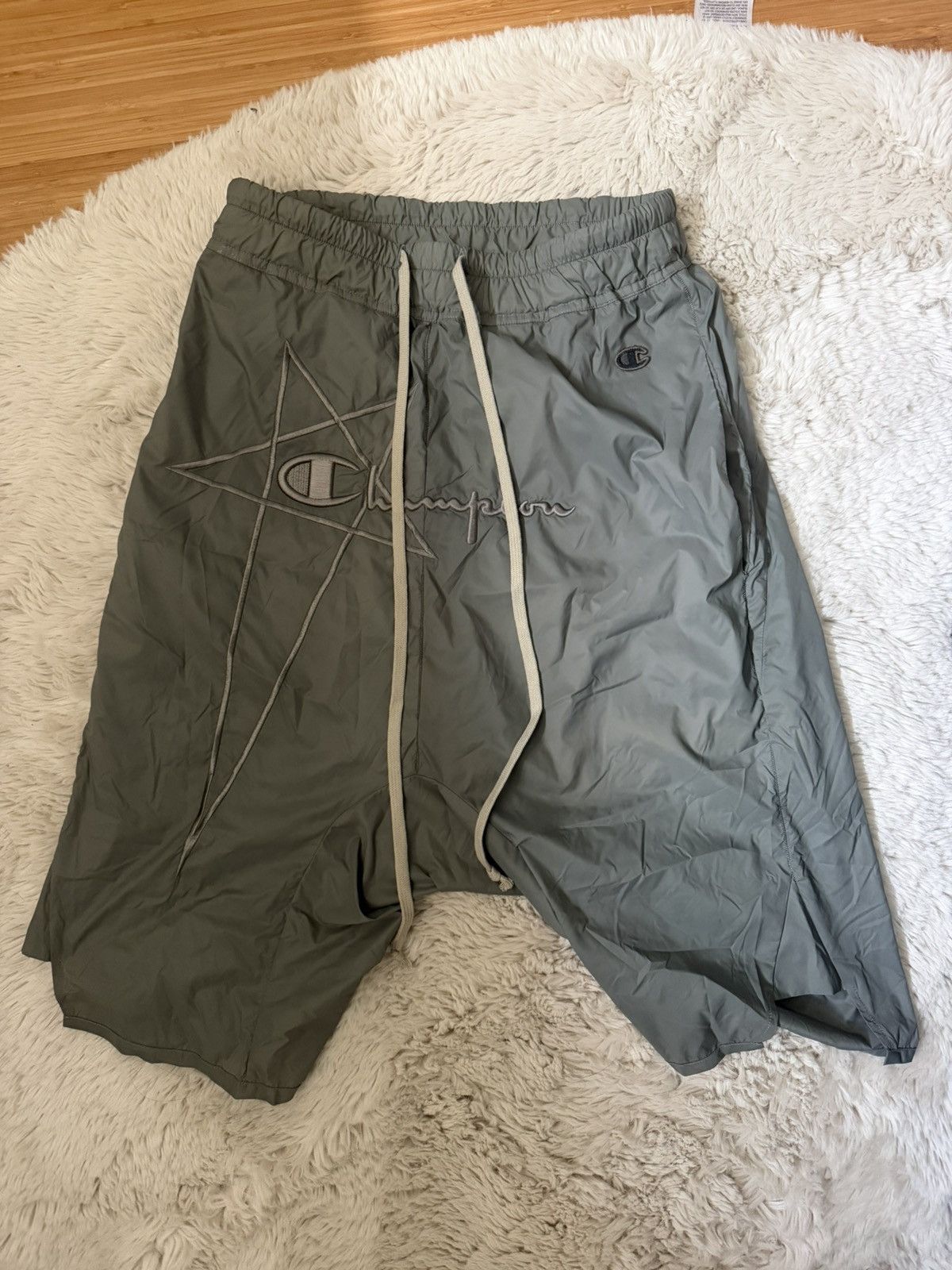 Rick Owens × Champion shorts