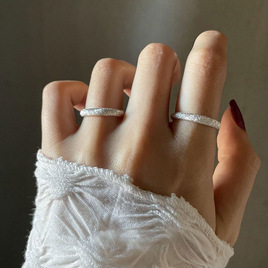 Jewelry Modern Jewelry Rings Open Size Chrome Ring (Size 7-13) Size ONE SIZE - 2 Thumbnail